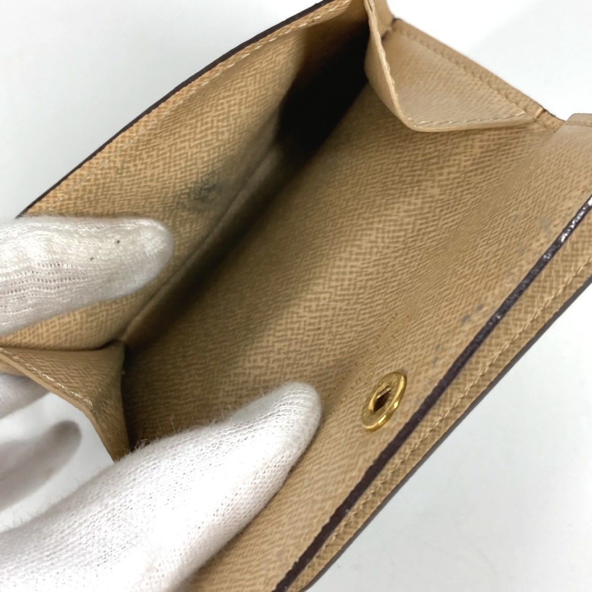 Louis Vuitton LOUIS VUITTON M95391 Monogram Dante Embroidered Ludlow Compact Wallet Bi-fold Canvas Brown for Men and Women Size ONE SIZE - 7 Thumbnail