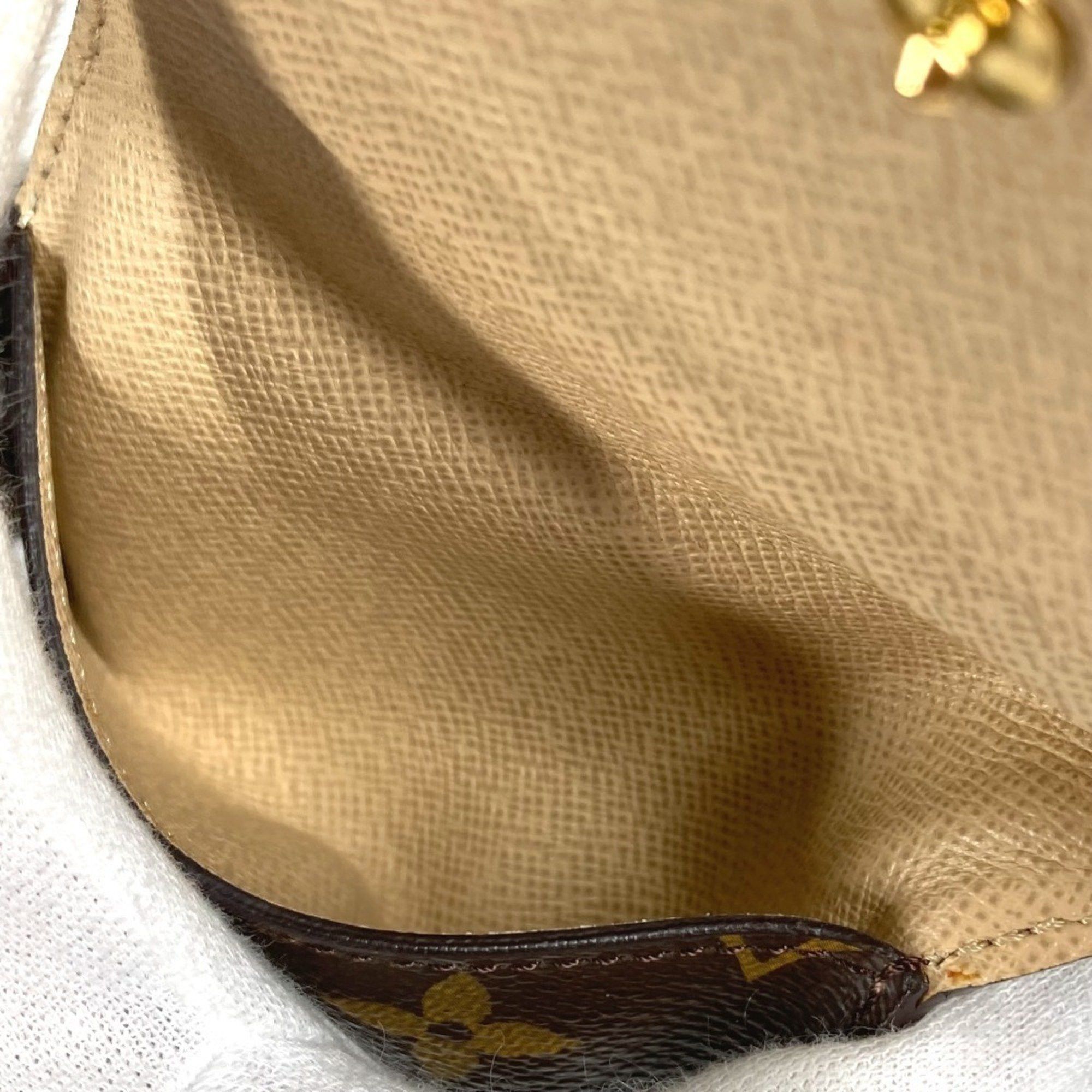 Louis Vuitton LOUIS VUITTON M95391 Monogram Dante Embroidered Ludlow Compact Wallet Bi-fold Canvas Brown for Men and Women Size ONE SIZE - 11 Thumbnail