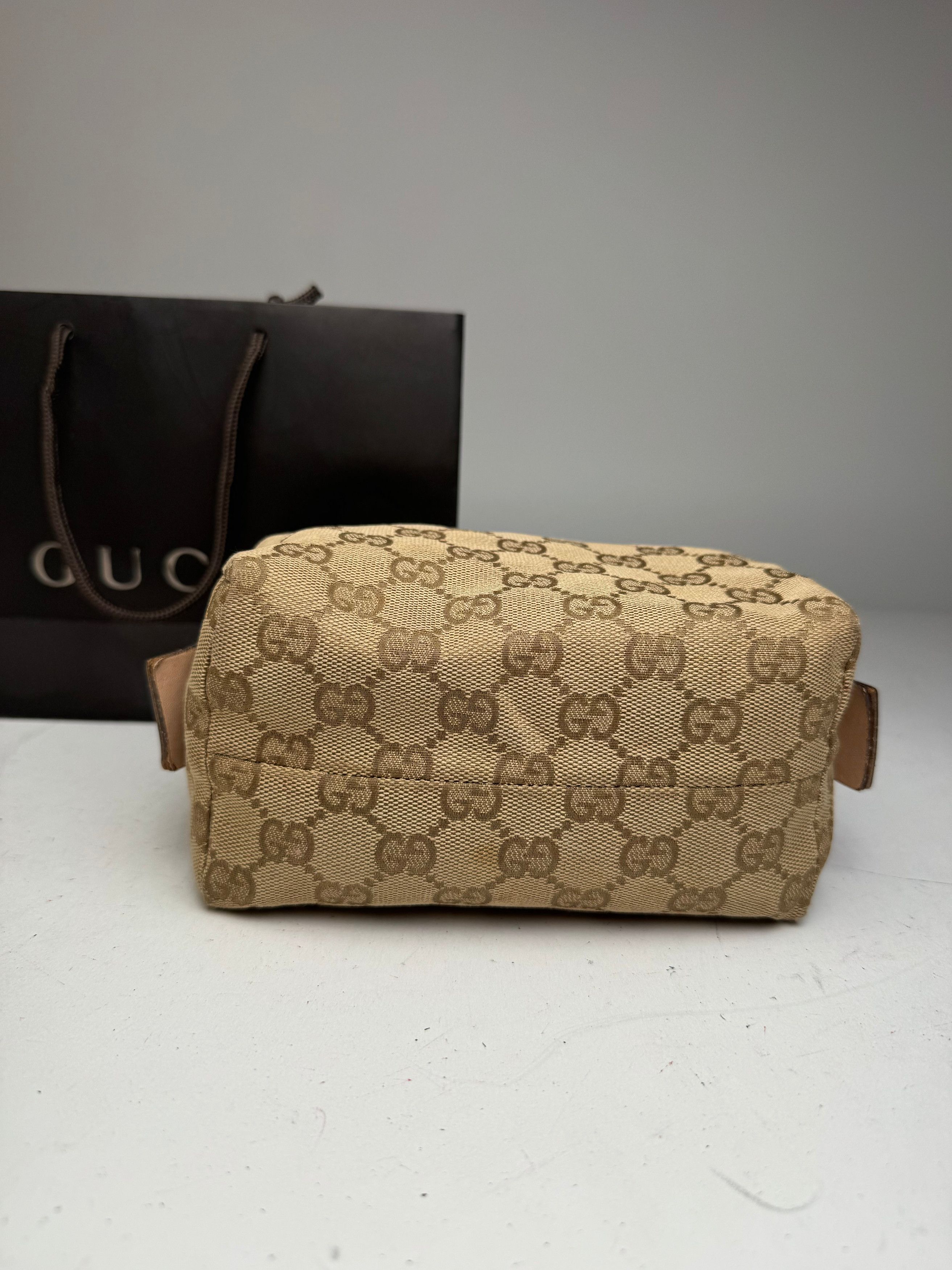 Gucci Vintage Monogram Mini Bag/Pouch Beige Pink Size ONE SIZE - 11 Thumbnail