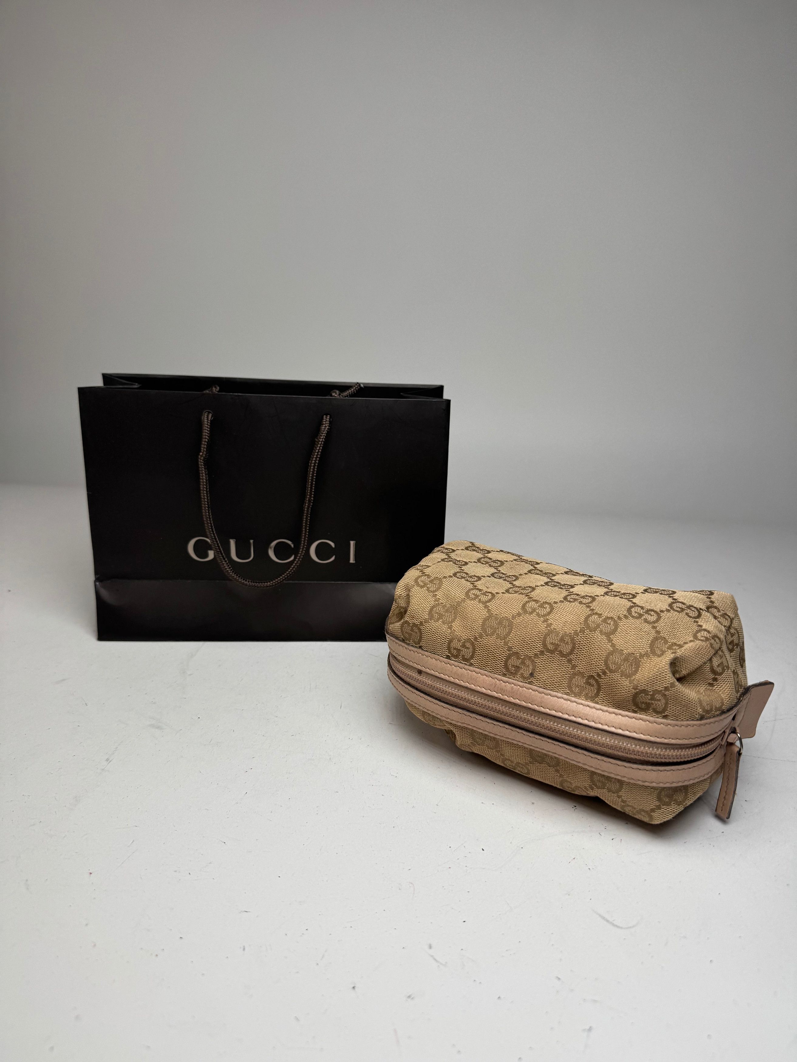 Gucci Vintage Monogram Mini Bag/Pouch Beige Pink Size ONE SIZE - 10 Thumbnail