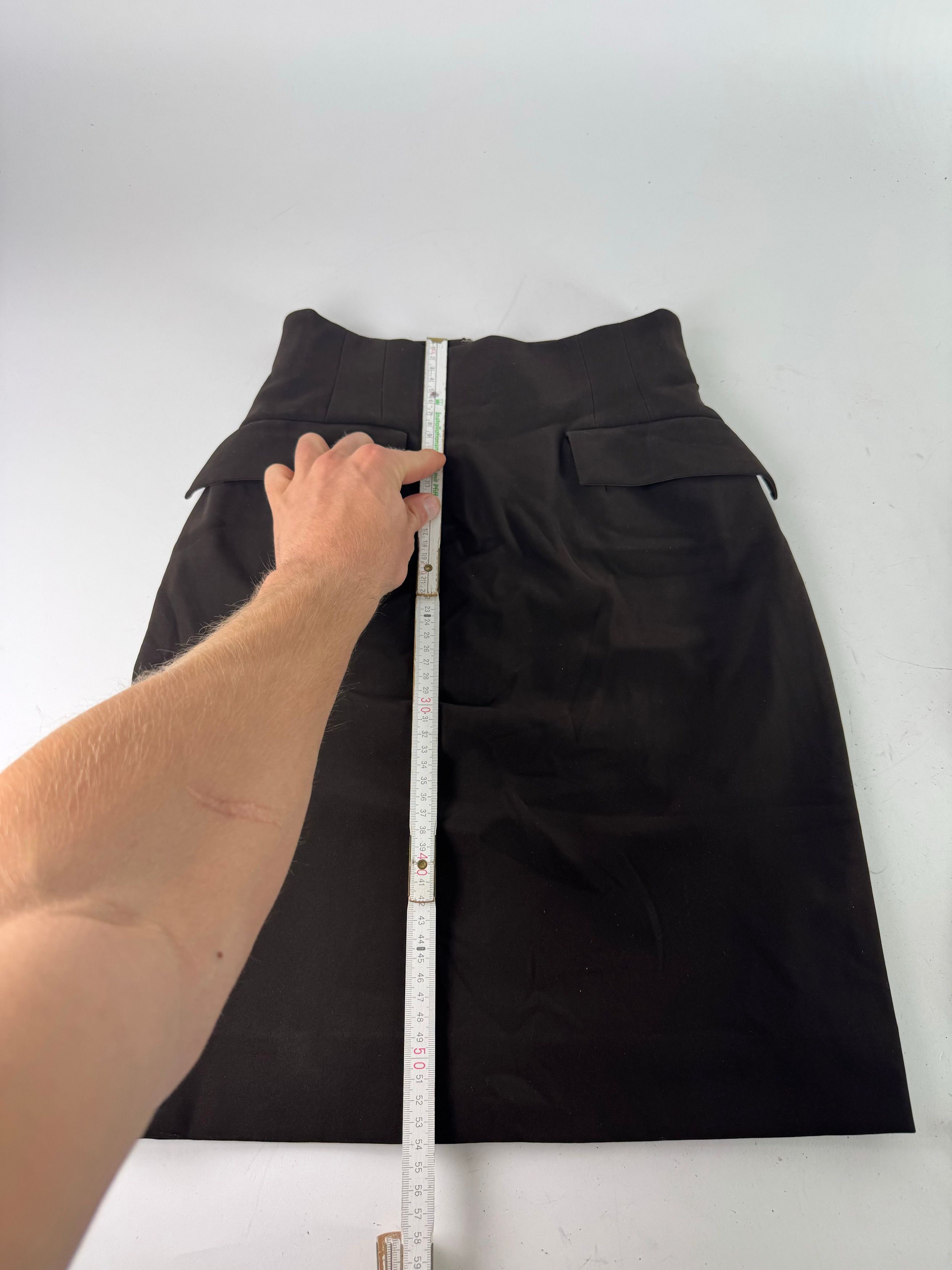 Dior Vintage leather Skirt brown M Size 30" / US 8 / IT 44 - 7 Thumbnail