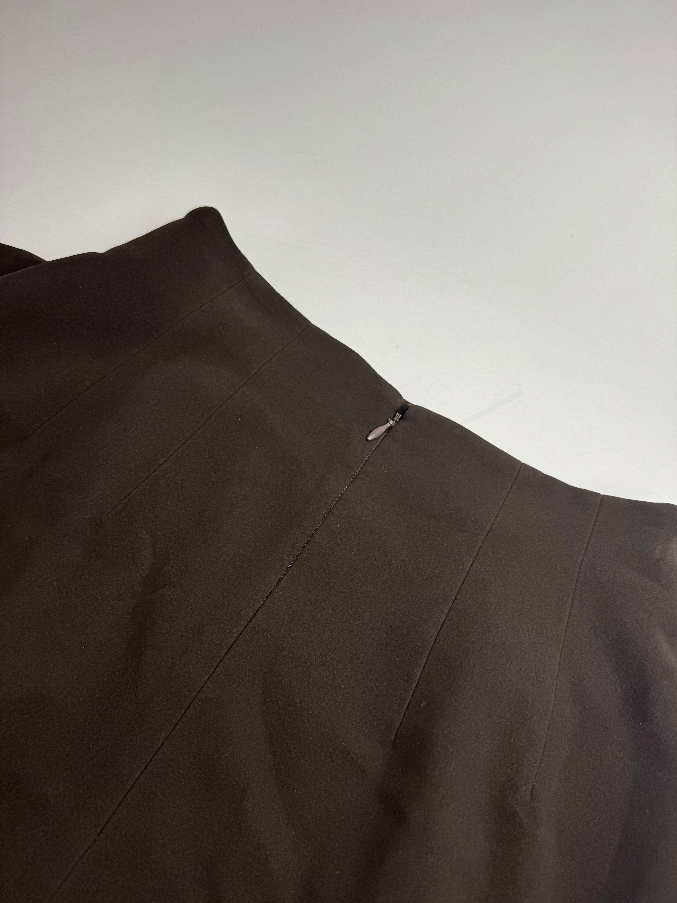 Dior Vintage leather Skirt brown M Size 30" / US 8 / IT 44 - 9 Thumbnail