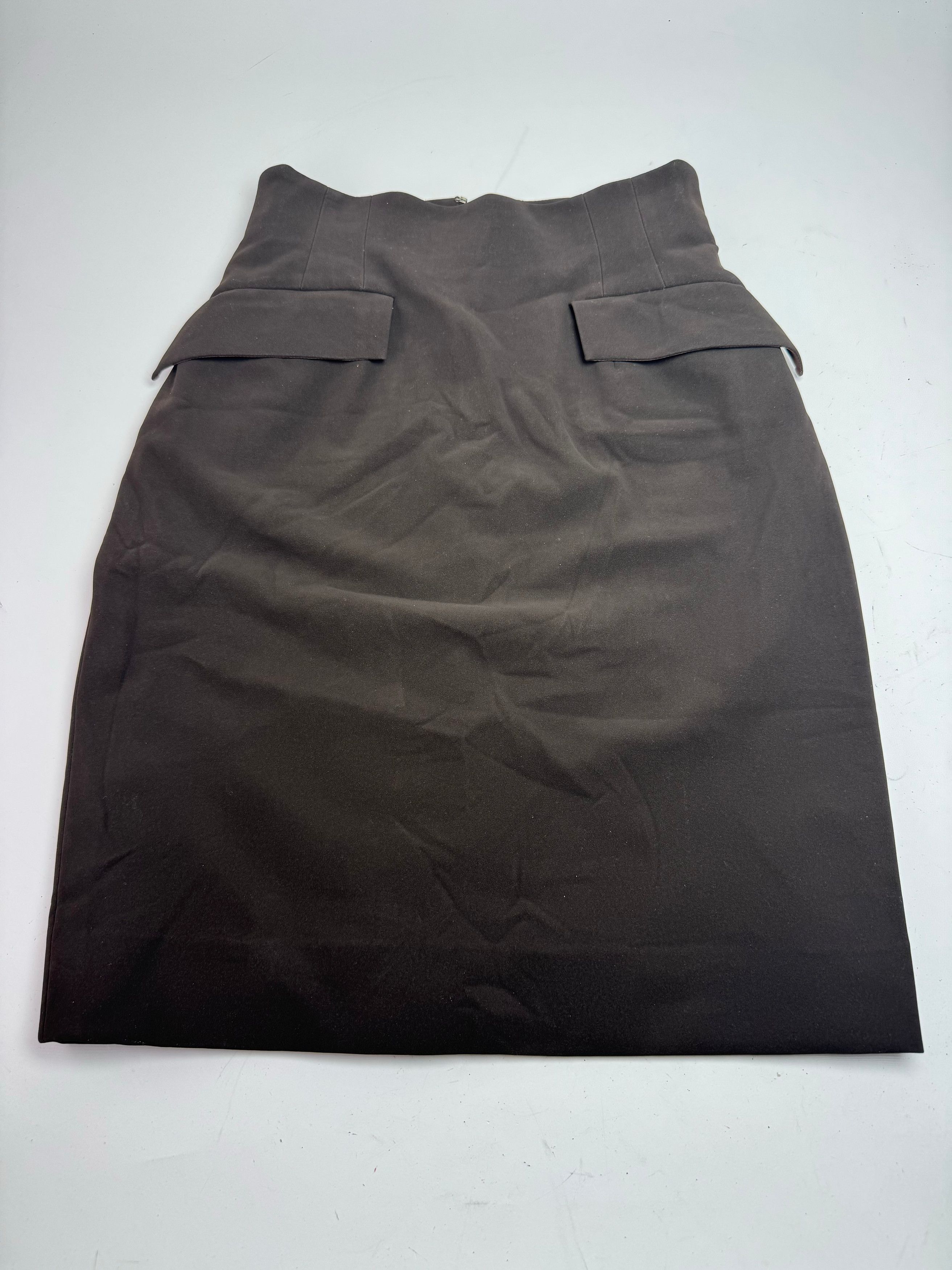 Dior Vintage leather Skirt brown M Size 30" / US 8 / IT 44 - 4 Thumbnail