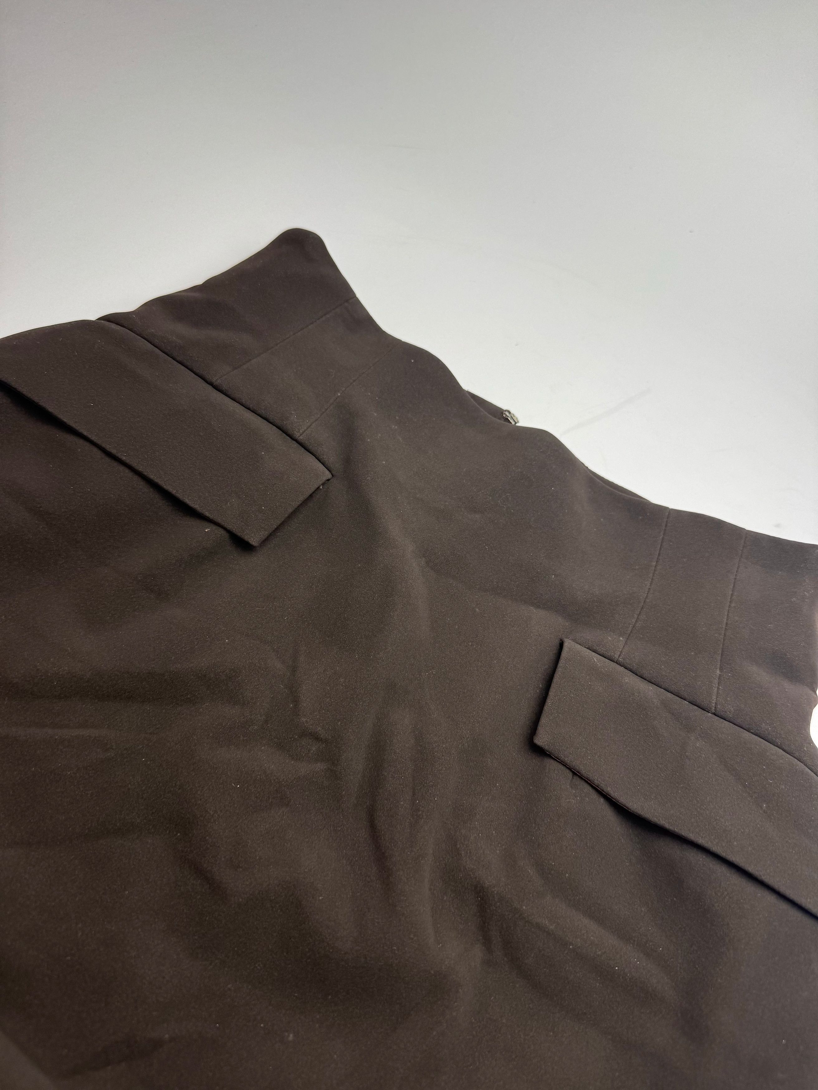 Dior Vintage leather Skirt brown M Size 30" / US 8 / IT 44 - 5 Thumbnail