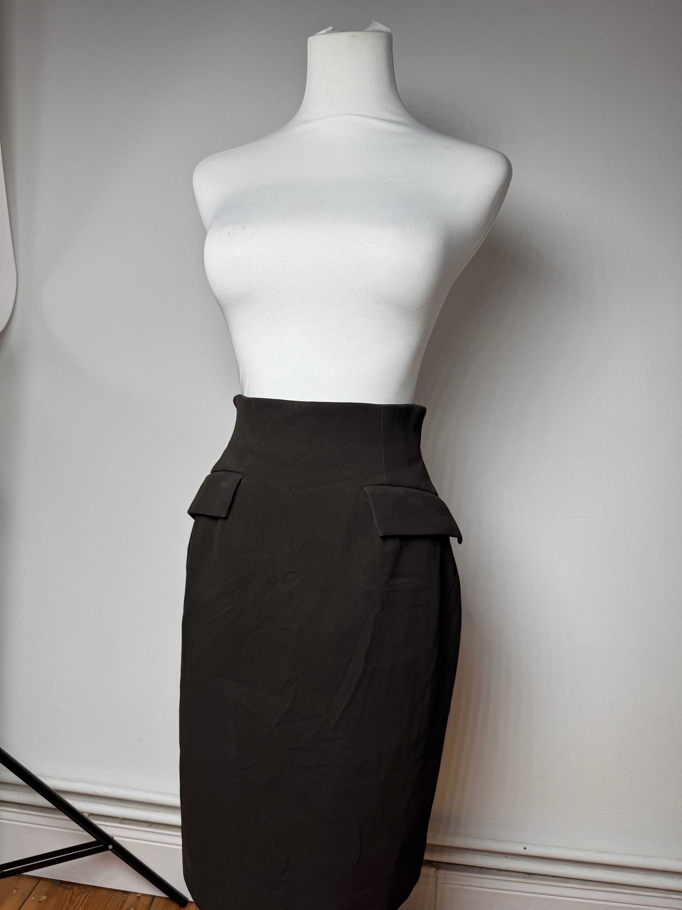 Dior Vintage leather Skirt brown M Size 30" / US 8 / IT 44 - 13 Thumbnail