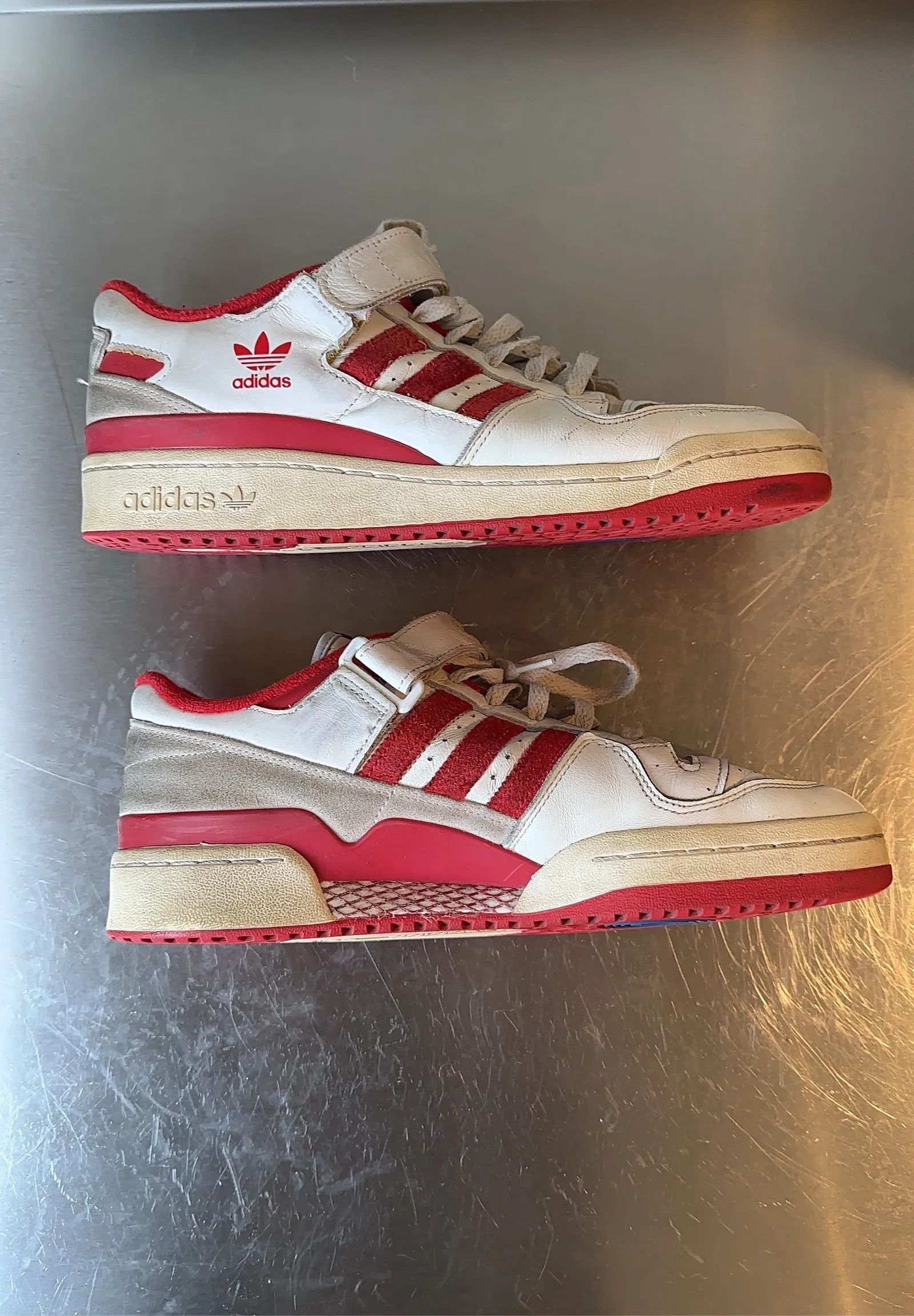 Adidas Adidas Adidas Forum 84 Low Sneakers Size US 12 / EU 45 - 5 Thumbnail