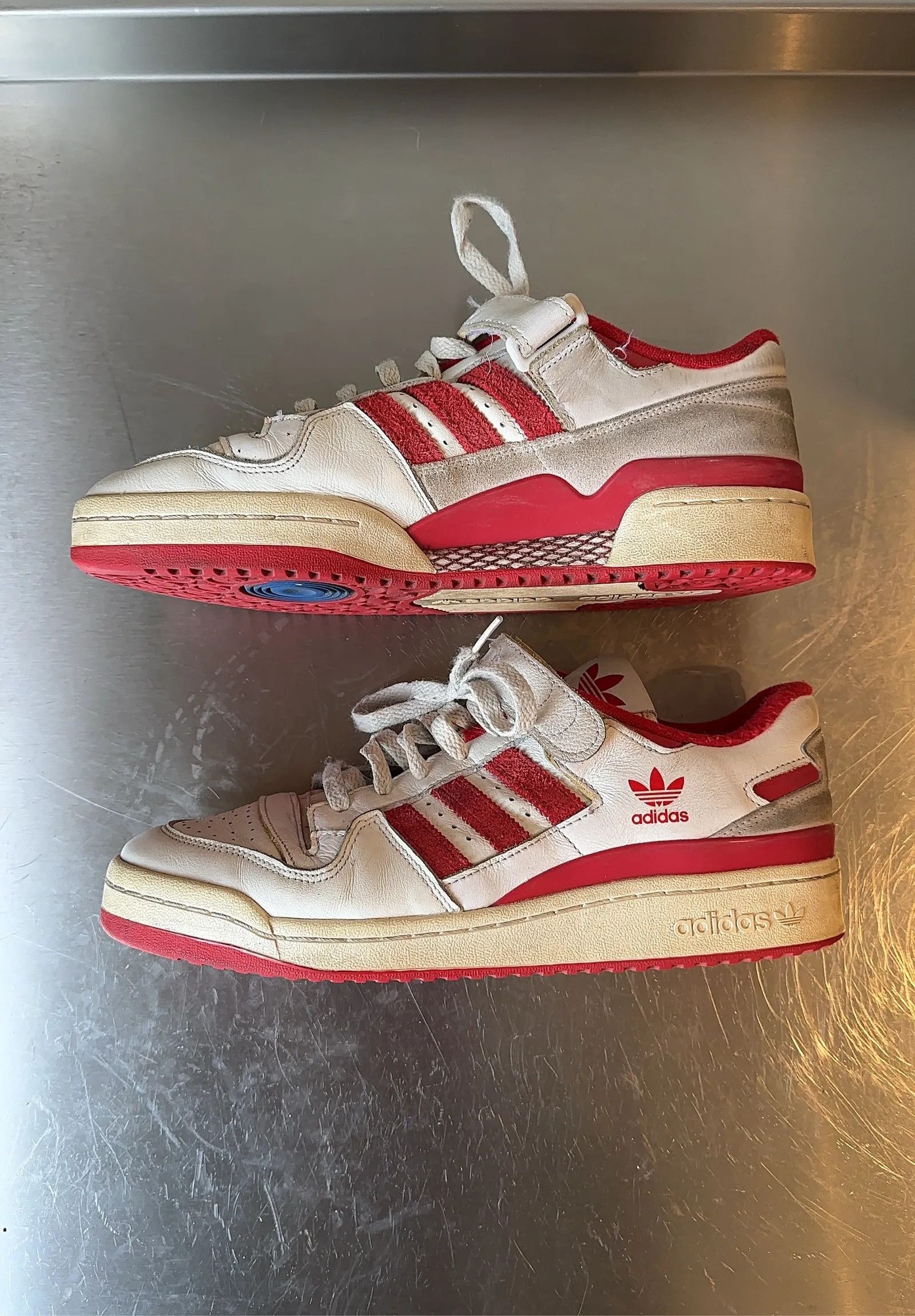 Adidas Adidas Adidas Forum 84 Low Sneakers Size US 12 / EU 45 - 6 Thumbnail