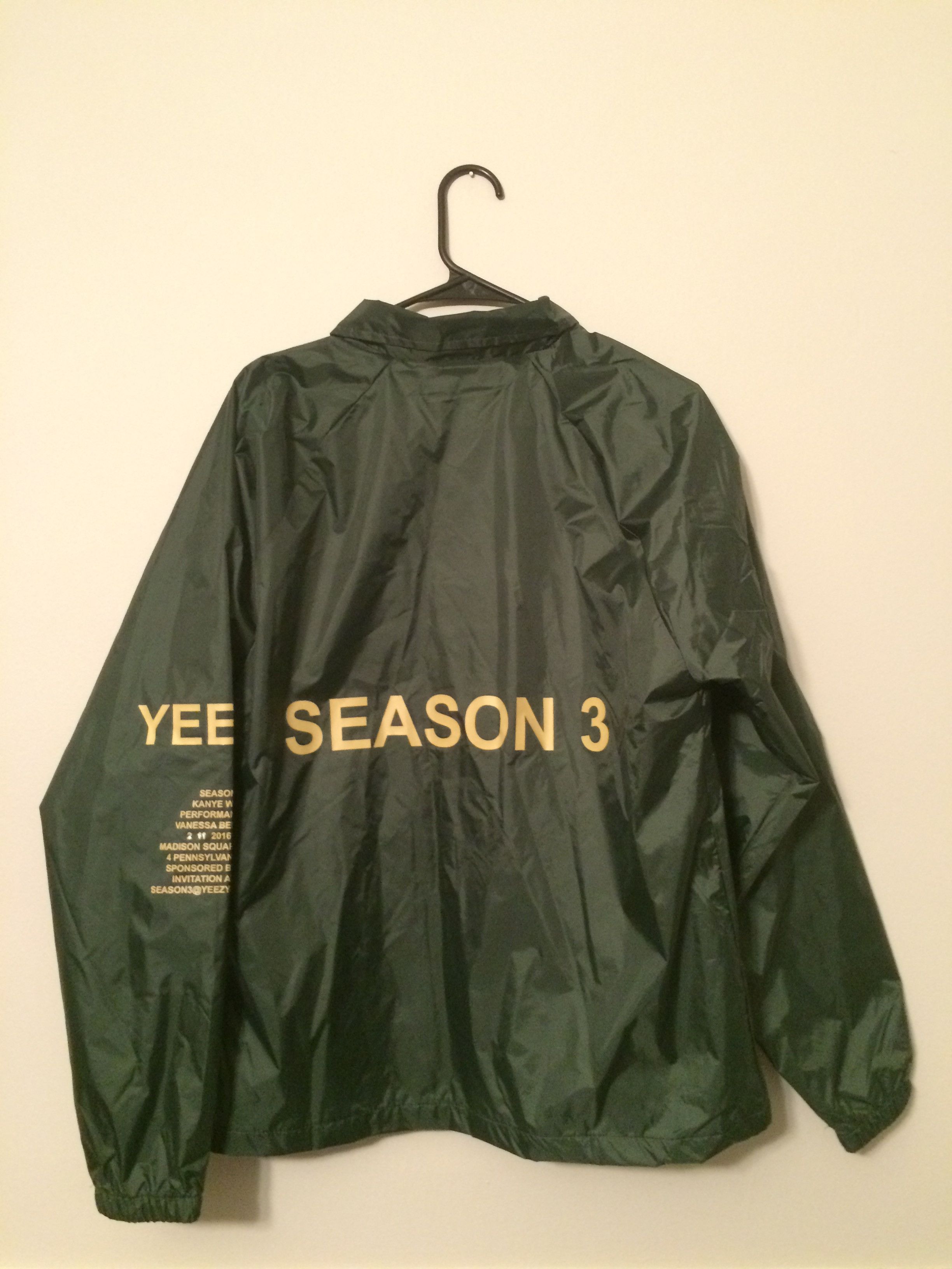 Kanye West Yeezy Season 3 Invitation Jacket Grailed