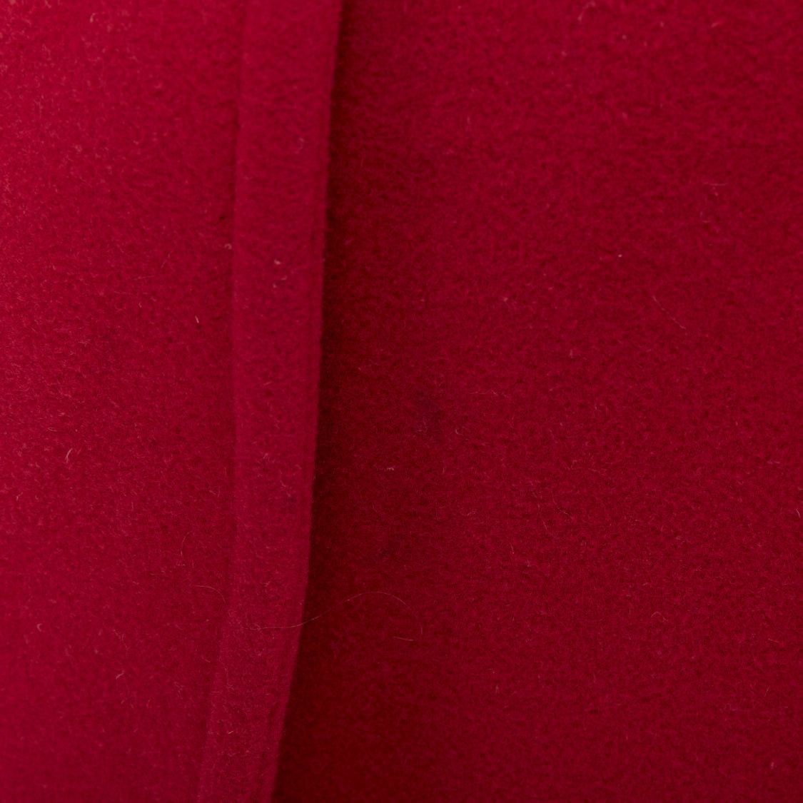 Lanvin LANVIN EN BLEU red wool blend black brown toggle leather pea coat FR36 S Size S / US 4 / IT 40 - 9 Thumbnail