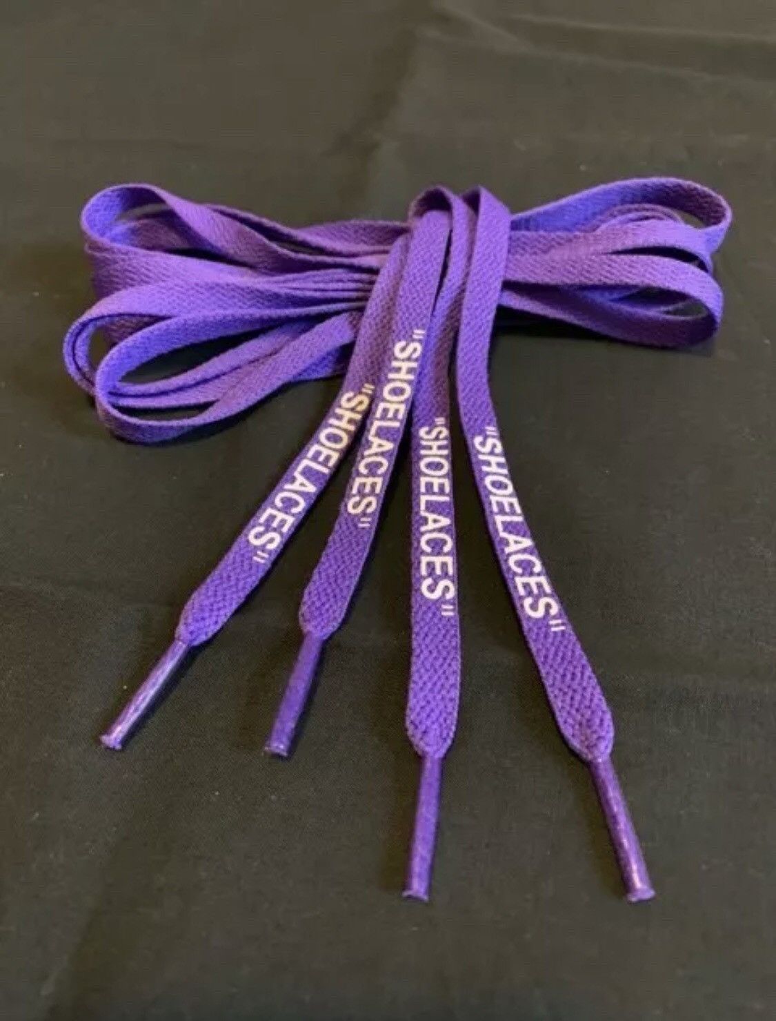 Purple off white laces deals