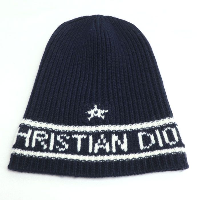 Dior Dior Dior Wool Cashmere Knit Cap Others Hats 31NOE714IXGH DUTY FREE for USA Size ONE SIZE - 3 Thumbnail