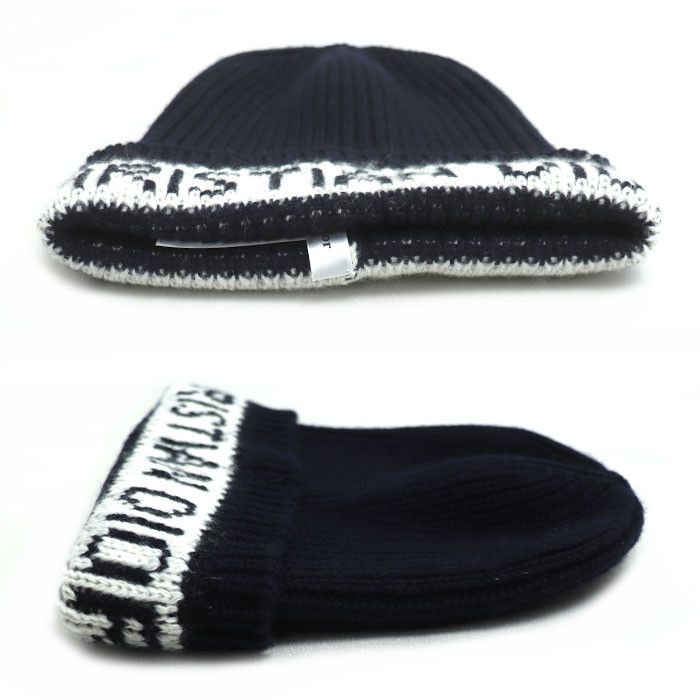 Dior Dior Dior Wool Cashmere Knit Cap Others Hats 31NOE714IXGH DUTY FREE for USA Size ONE SIZE - 5 Thumbnail