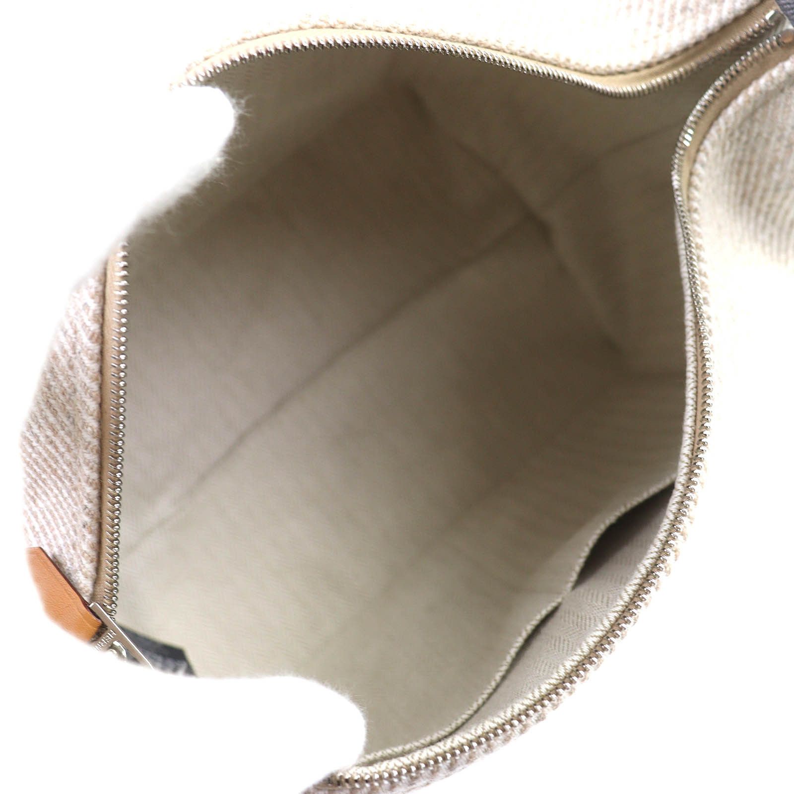 Hermes Hermes Hermes BRIDE A Pouch Wool Pouch Natural Material Handbag DUTY FREE for USA Size ONE SIZE - 8 Thumbnail