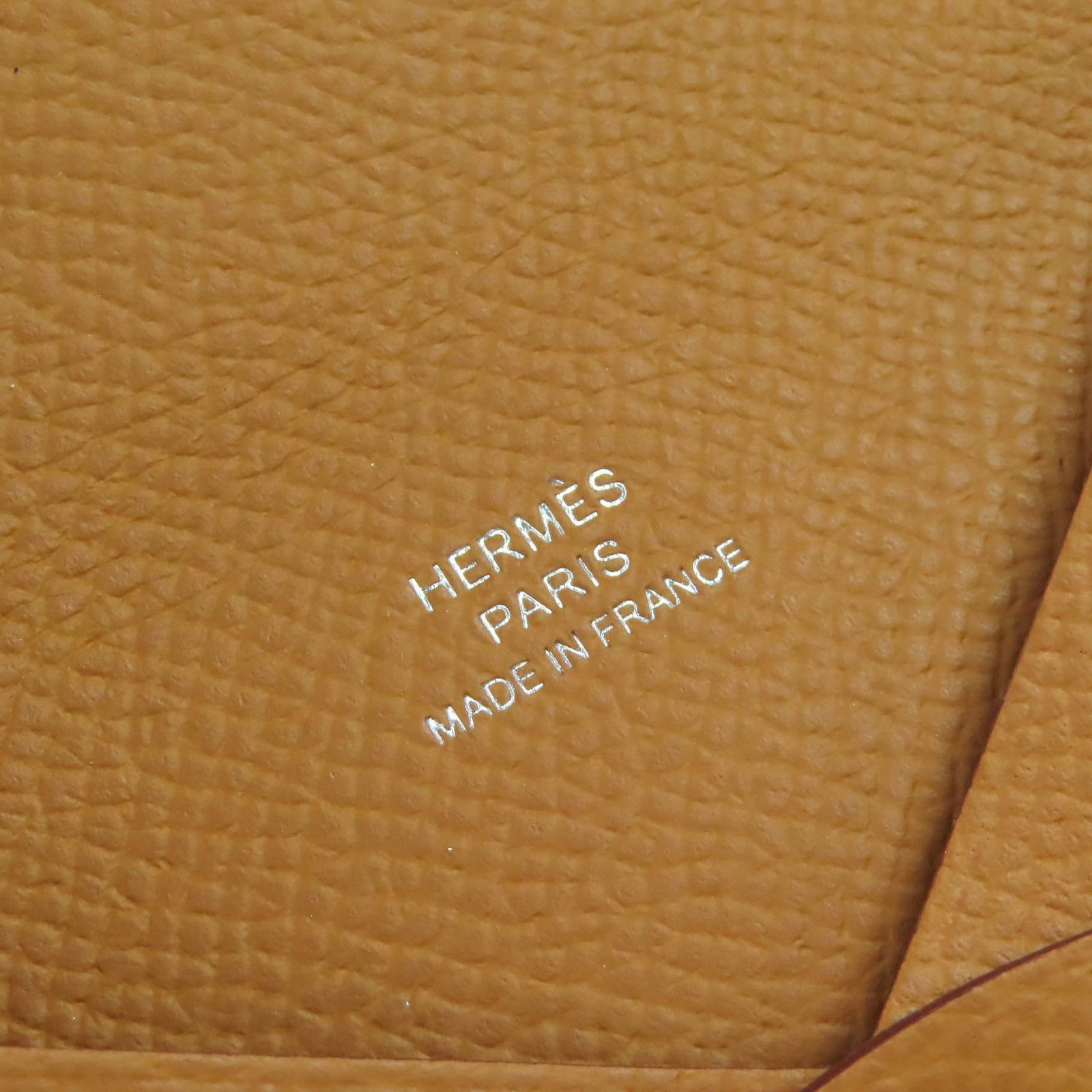 Hermes Hermes Hermes Calvi Epsom Leather Card Case Leather Card Case Stamp B (2023) DUTY FREE for USA Size ONE SIZE - 7 Thumbnail