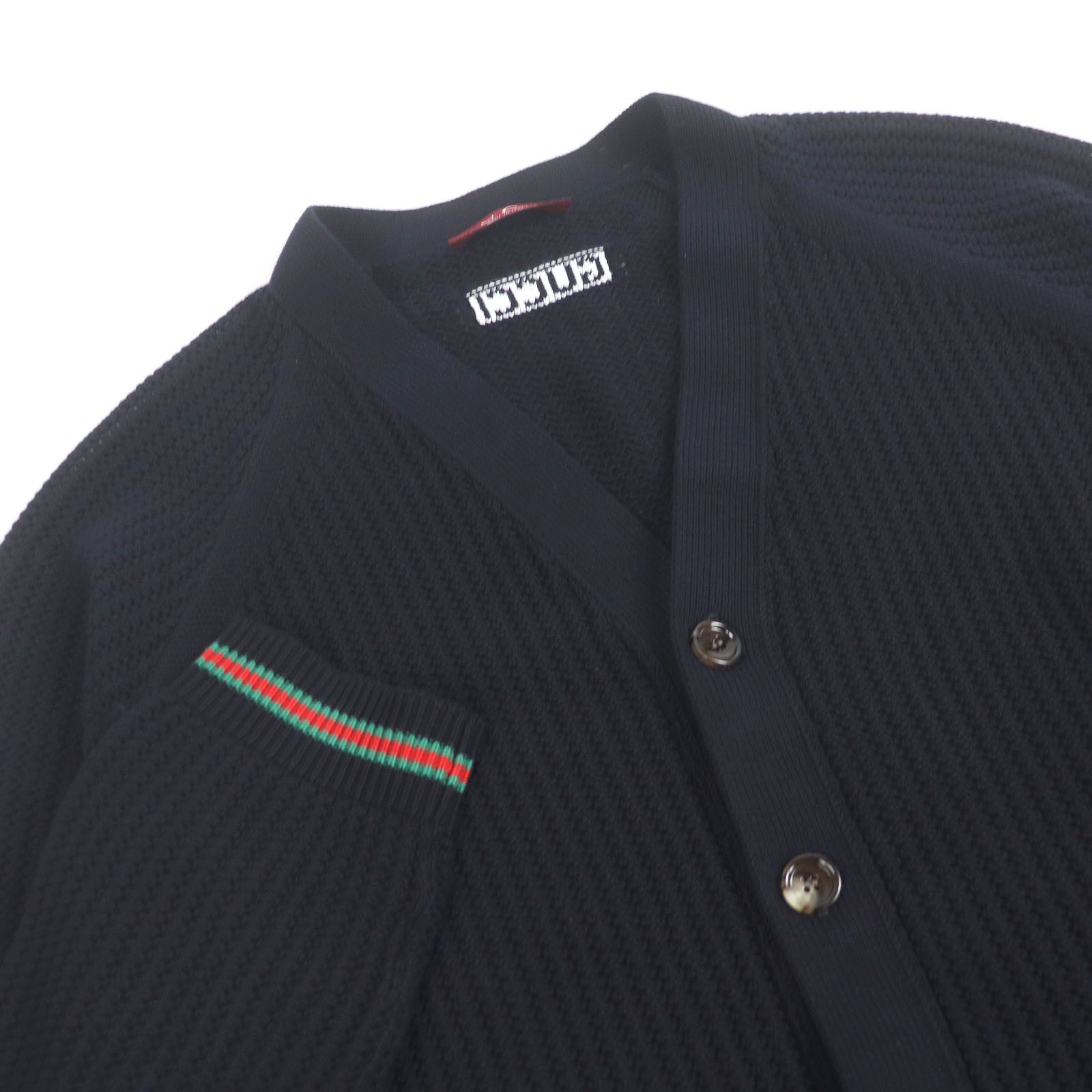 Gucci Gucci Gucci Cotton jersey knit Cardigan Cotton Tops 788009 DUTY FREE for USA Size ONE SIZE - 2 Thumbnail