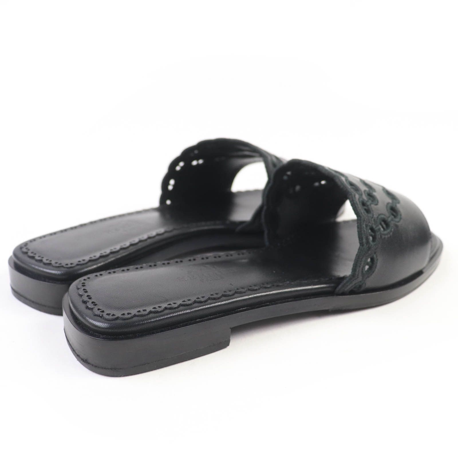 Hermes Hermes Hermes Chaine d'Ancre Leather Sandals Leather Shoes DUTY FREE for USA Size ONE SIZE - 3 Thumbnail