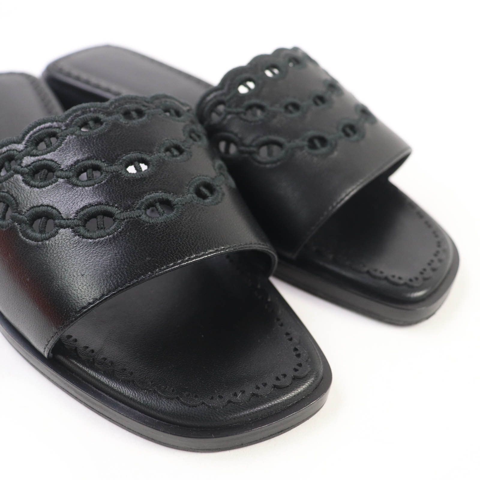 Hermes Hermes Hermes Chaine d'Ancre Leather Sandals Leather Shoes DUTY FREE for USA Size ONE SIZE - 8 Thumbnail