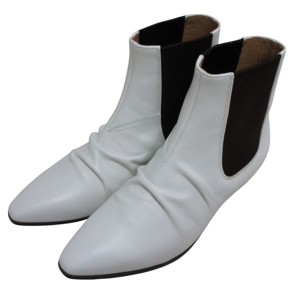 Celine Celine Celine Leather Short Boots Leather Shoes DUTY FREE for USA Size ONE SIZE - 4 Thumbnail