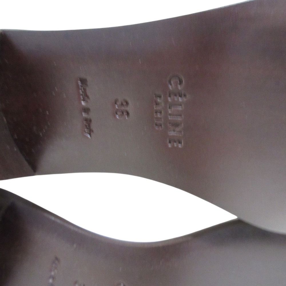 Celine Celine Celine Leather Short Boots Leather Shoes DUTY FREE for USA Size ONE SIZE - 6 Thumbnail