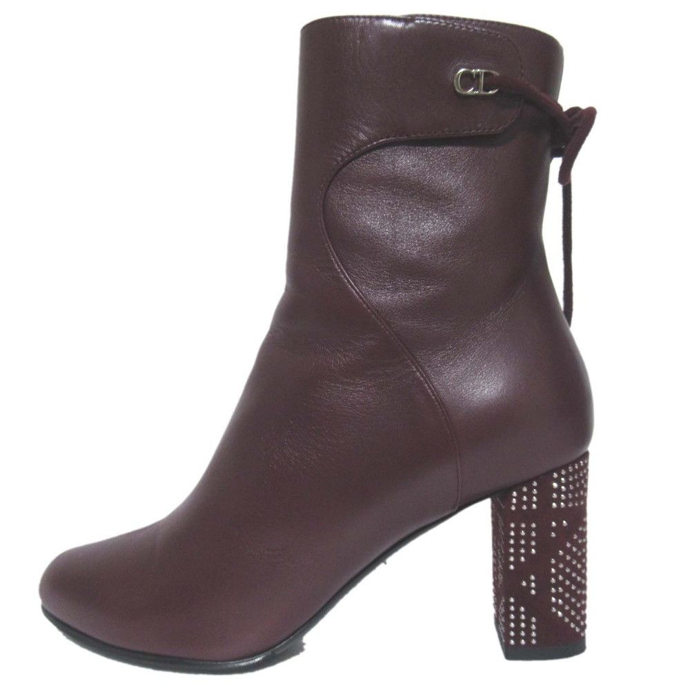 Dior Dior Christian Dior STELLAR Ankle Boots Leather Shoes DUTY FREE for USA Size ONE SIZE - 2 Thumbnail