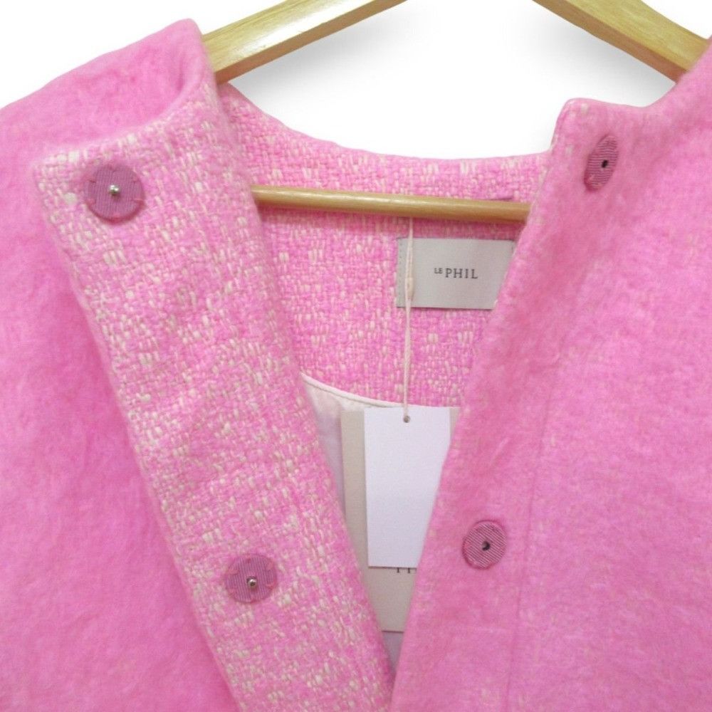 Other Other LE PHIL Maria Kent Tweed Cocoon Gilet Vest Others Tops 534-3250021 DUTY FREE for USA Size ONE SIZE - 4 Thumbnail