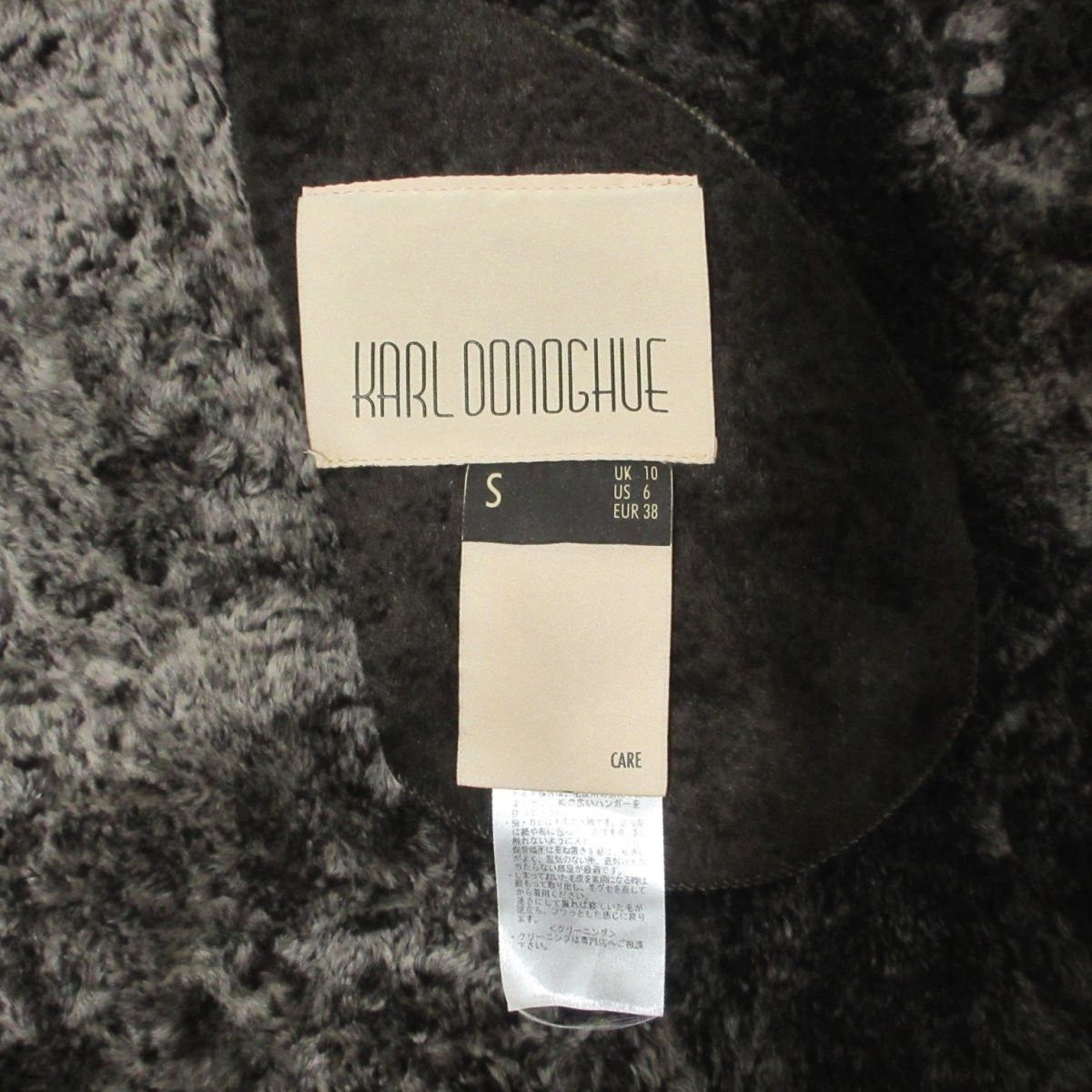Other Other Karl Donoghue Shearling Coat Leather Outerwear DUTY FREE for USA Size ONE SIZE - 3 Thumbnail