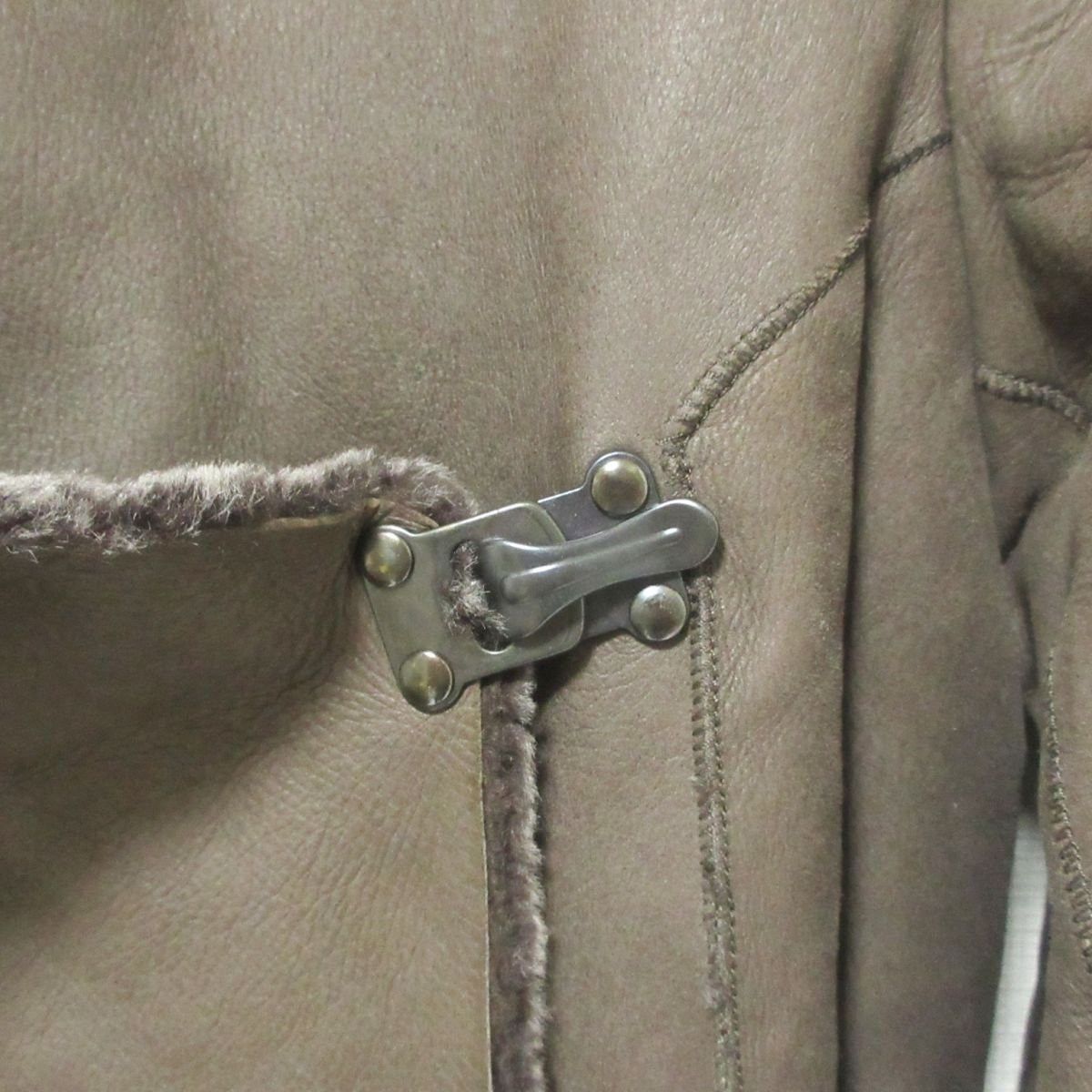 Other Other Karl Donoghue Shearling Coat Leather Outerwear DUTY FREE for USA Size ONE SIZE - 5 Thumbnail