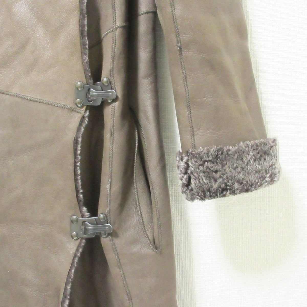 Other Other Karl Donoghue Shearling Coat Leather Outerwear DUTY FREE for USA Size ONE SIZE - 6 Thumbnail