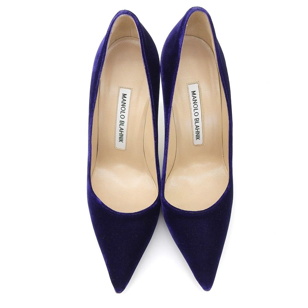 Manolo Blahnik Manolo Blahnik Manolo Blahnik BB90 Velvet Pumps Others Shoes BB90 DUTY FREE for USA Size ONE SIZE - 2 Thumbnail