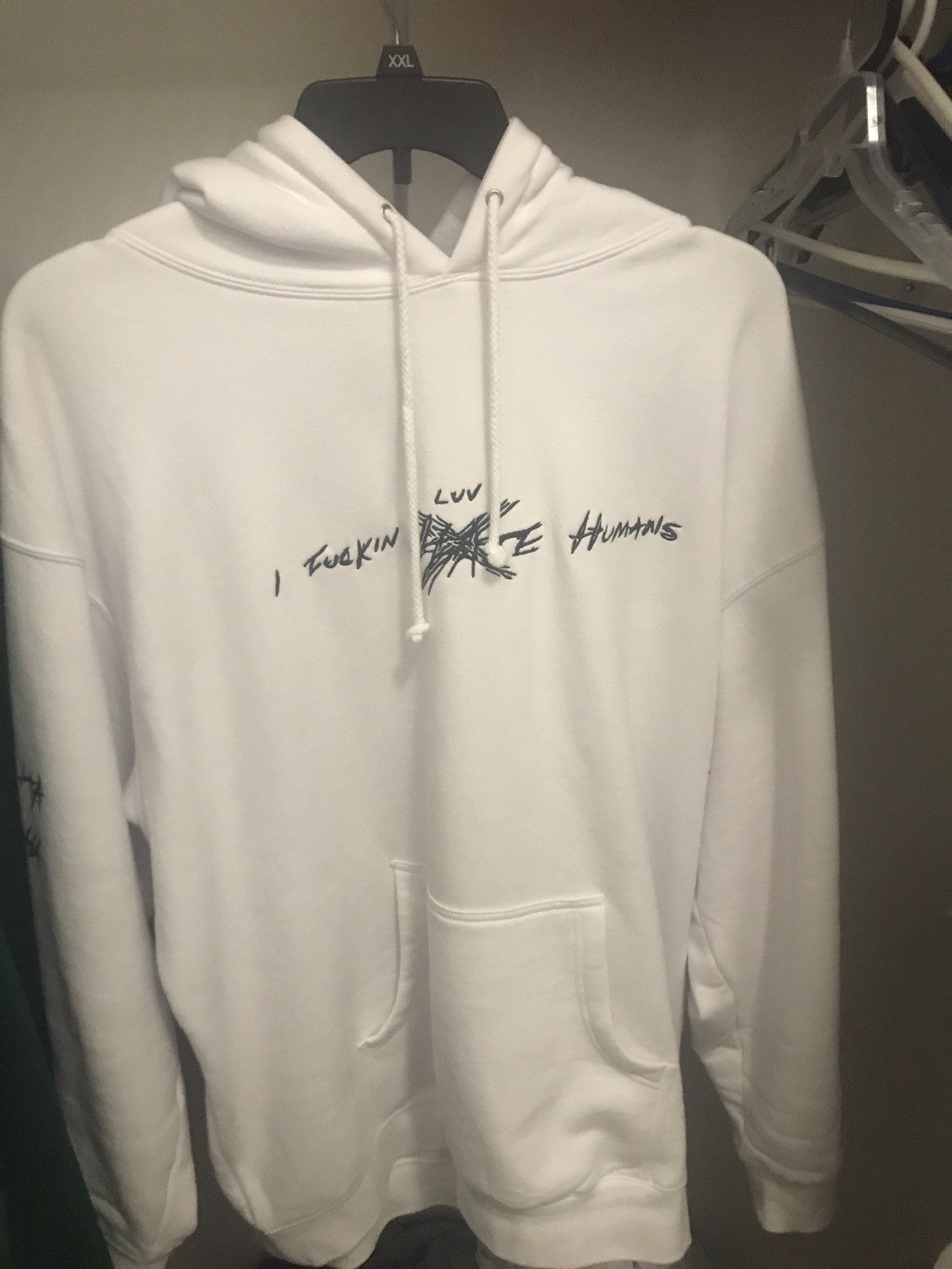 I luv shop humans hoodie