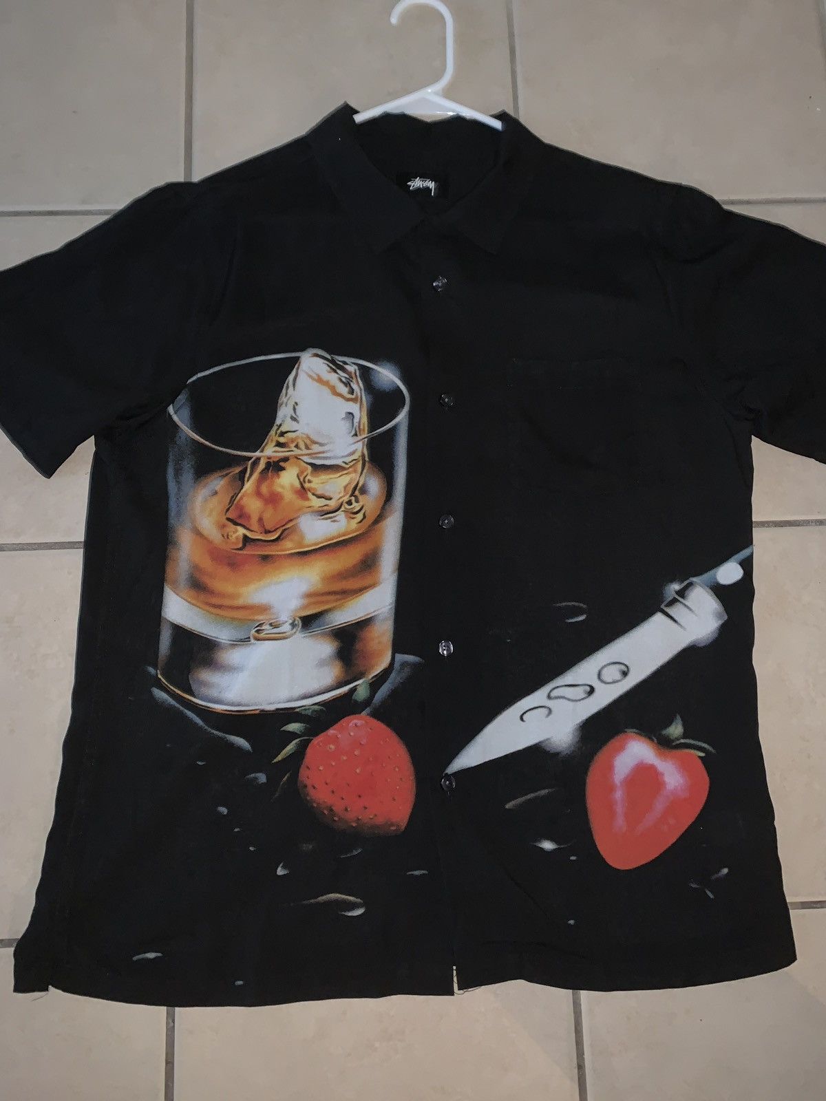 Stussy cocktail shirt new arrivals
