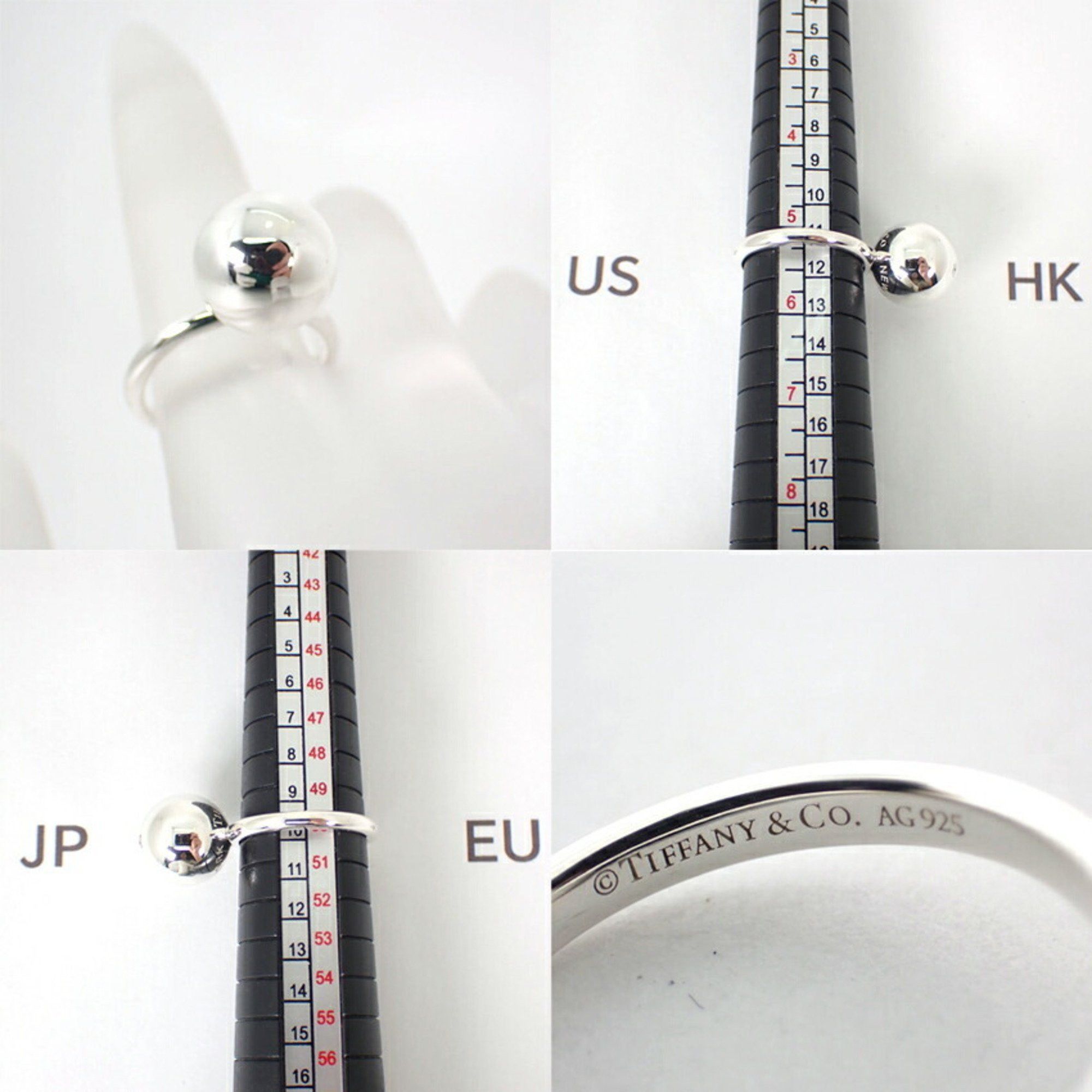 Tiffany & Co. TIFFANY 925 Hardware Ball Ring, Size 10 Size ONE SIZE - 8 Thumbnail