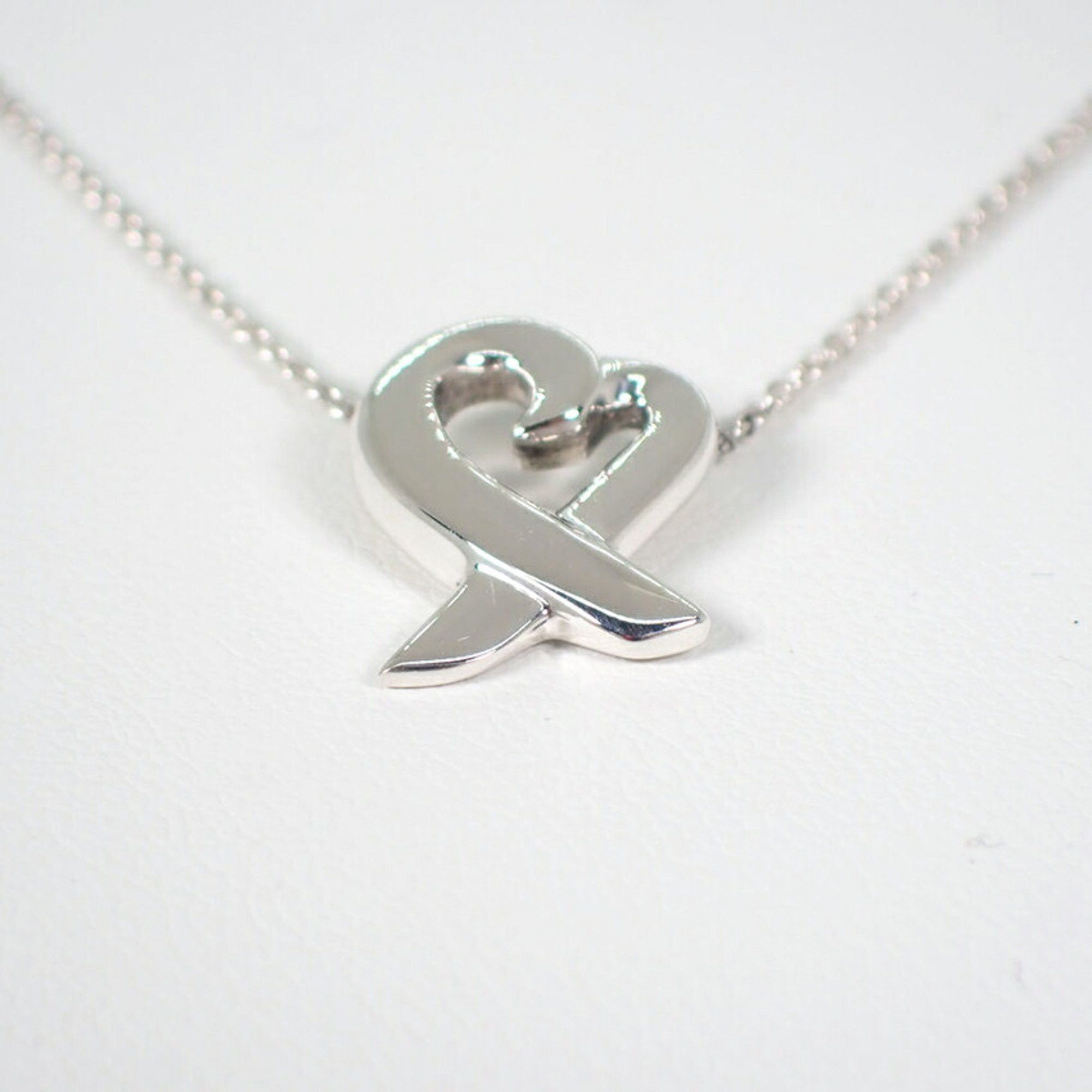 Tiffany & Co. TIFFANY 925 Loving Heart Pendant Necklace Size ONE SIZE - 5 Thumbnail