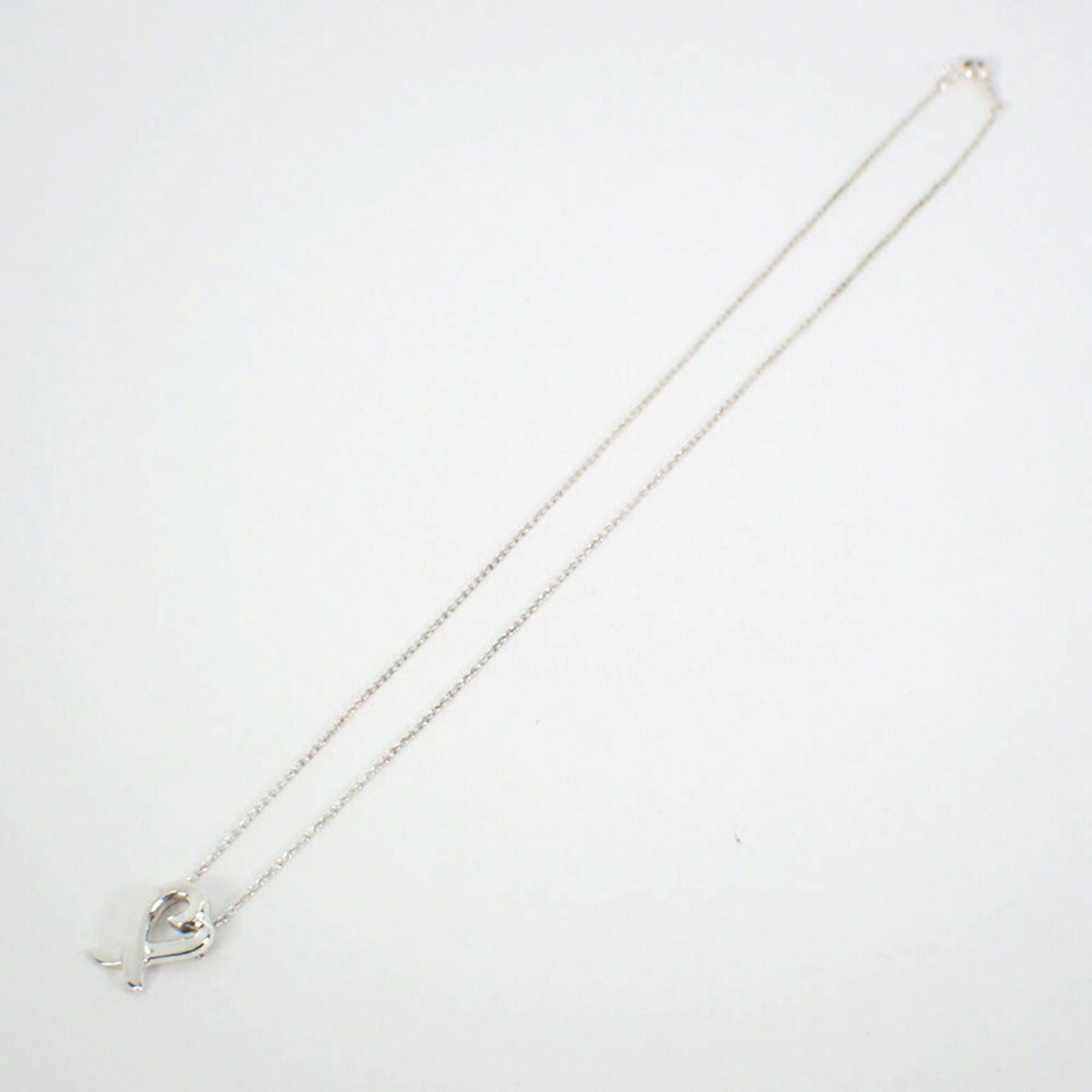 Tiffany & Co. TIFFANY 925 Loving Heart Pendant Necklace Size ONE SIZE - 6 Thumbnail