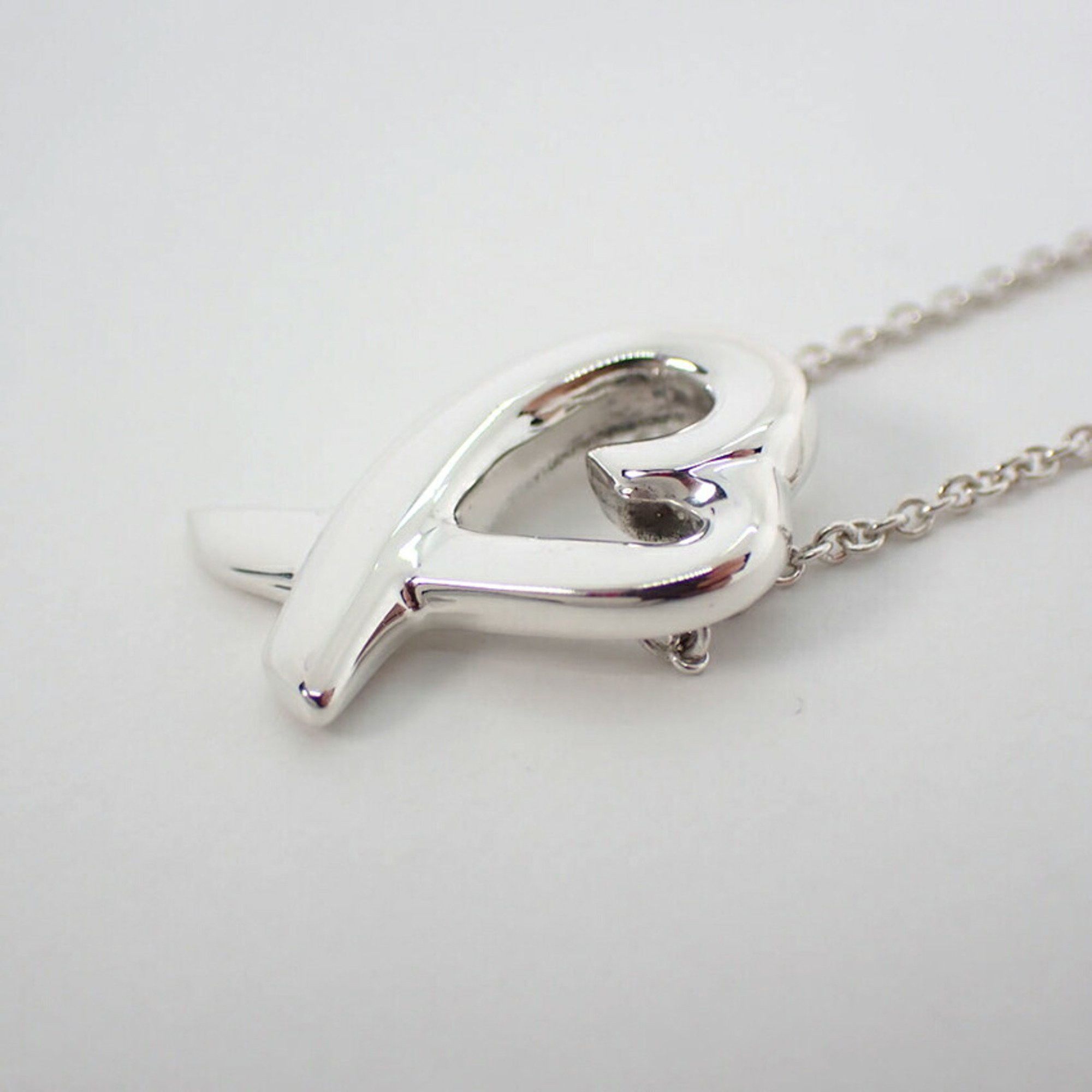 Tiffany & Co. TIFFANY 925 Loving Heart Pendant Necklace Size ONE SIZE - 8 Thumbnail