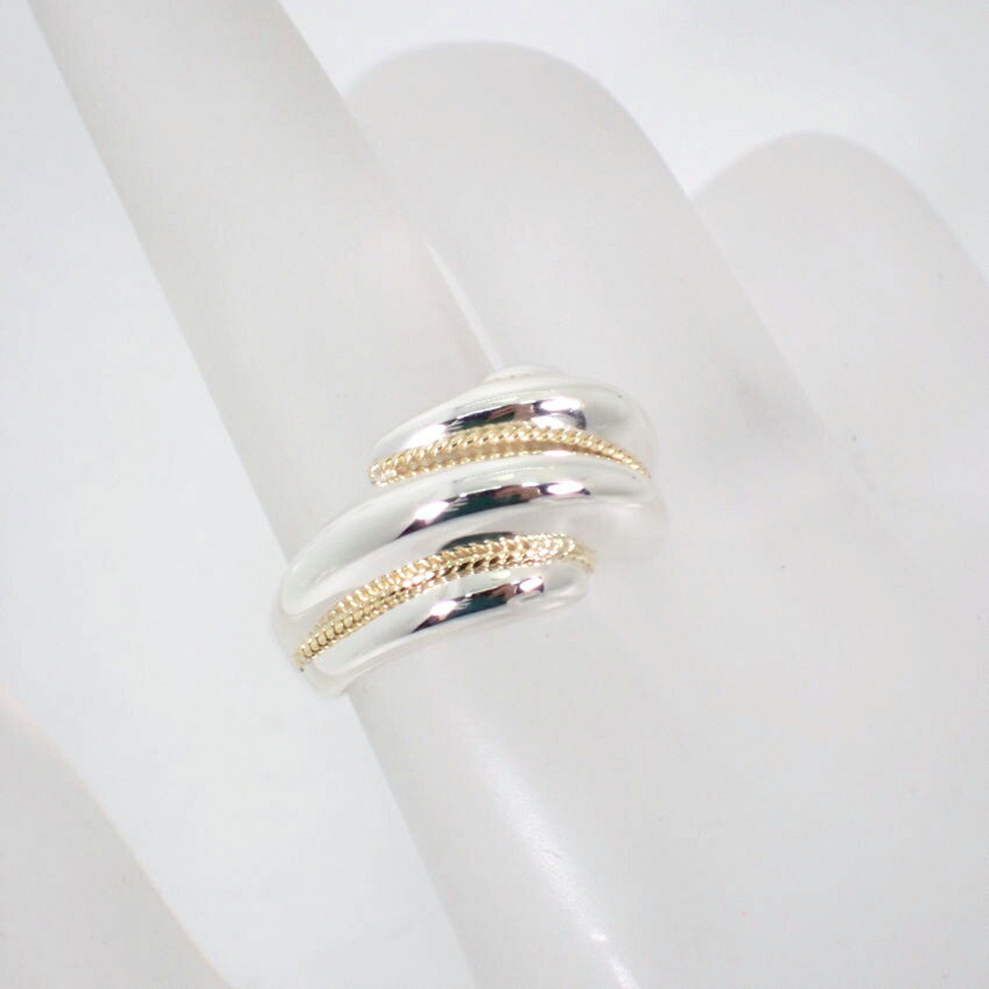 Tiffany & Co. Tiffany 925 750 Twisted Ring Size 10 Size ONE SIZE - 7 Thumbnail