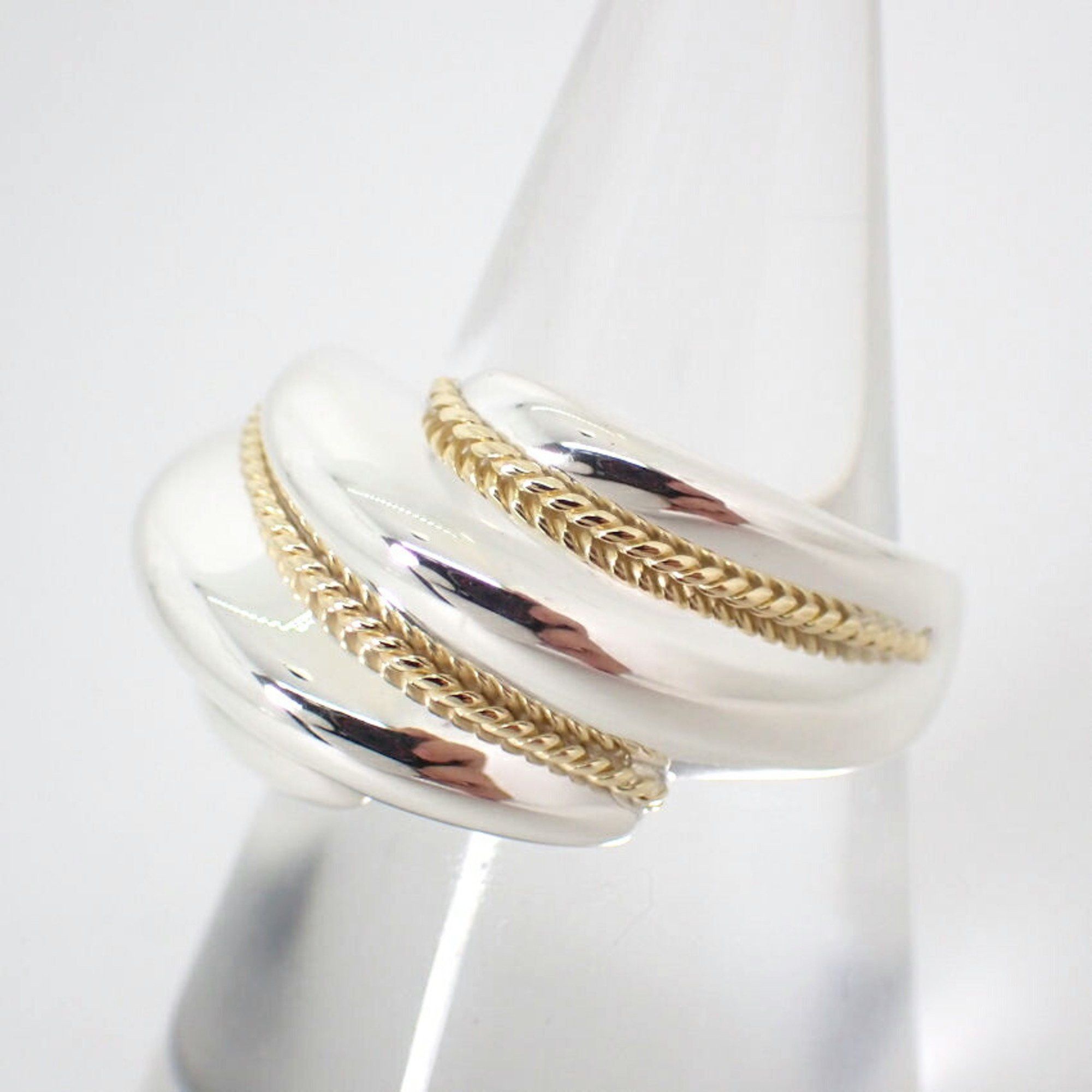 Tiffany & Co. Tiffany 925 750 Twisted Ring Size 10 Size ONE SIZE - 3 Thumbnail