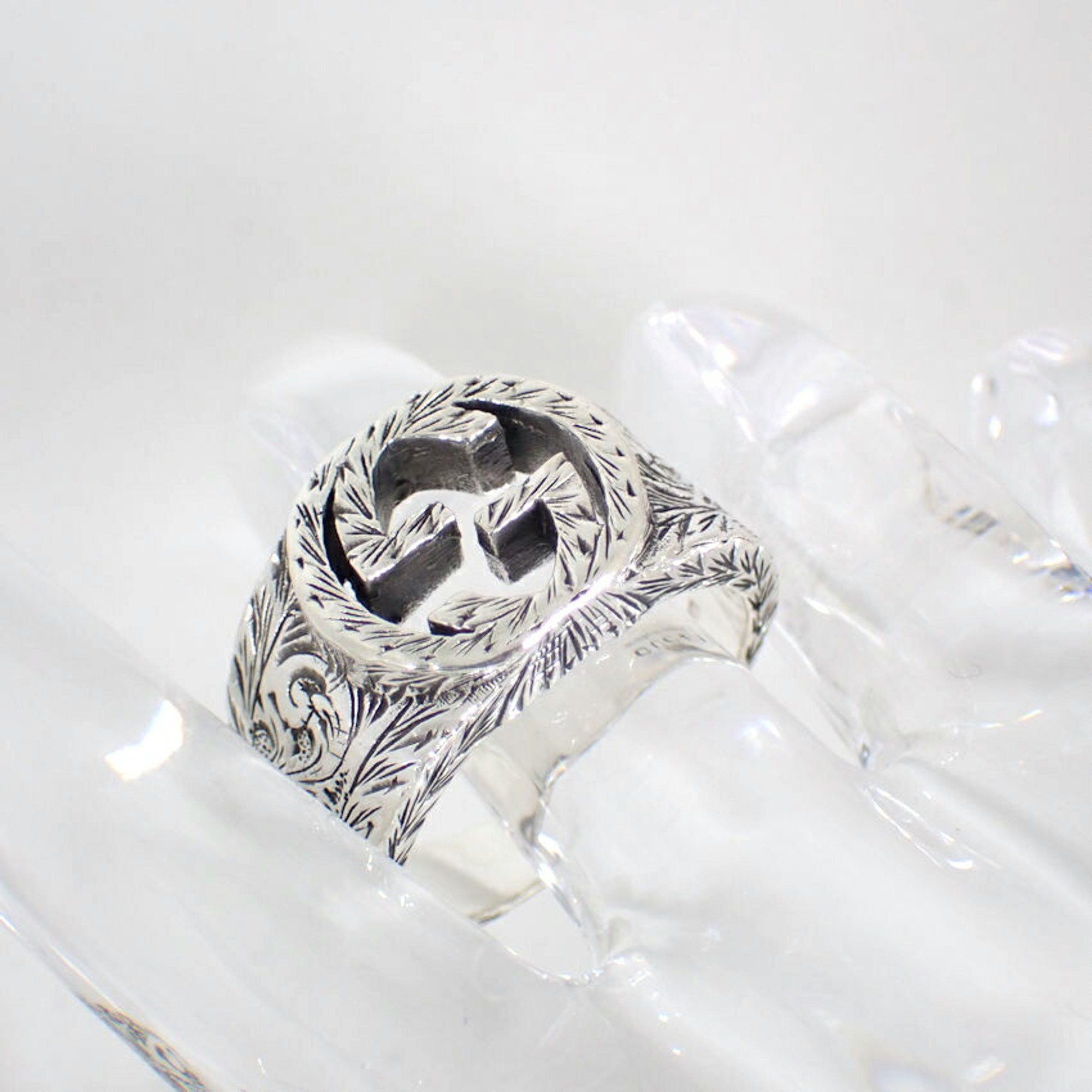 Gucci GUCCI 925 Interlocking Ring, size 22 Size ONE SIZE - 8 Thumbnail