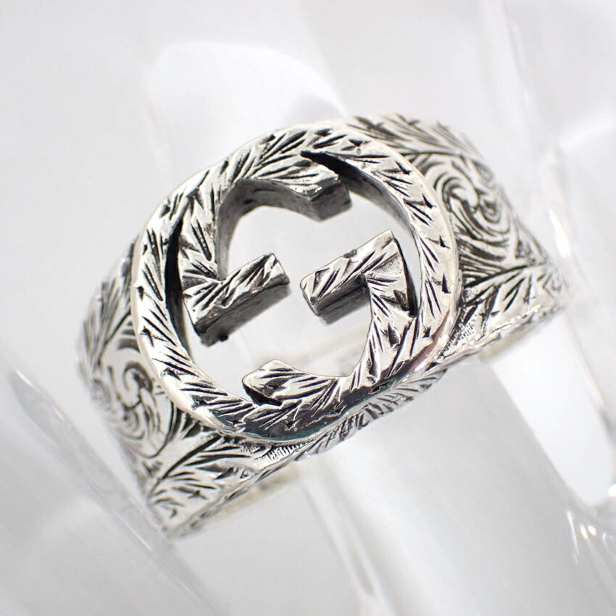 Gucci GUCCI 925 Interlocking Ring, size 22 Size ONE SIZE - 7 Thumbnail