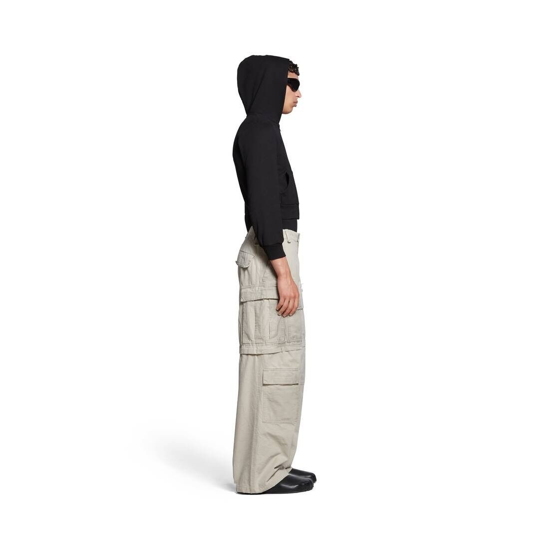 Balenciaga large cargo pants in beige Size US 36 / EU 52 - 4 Thumbnail