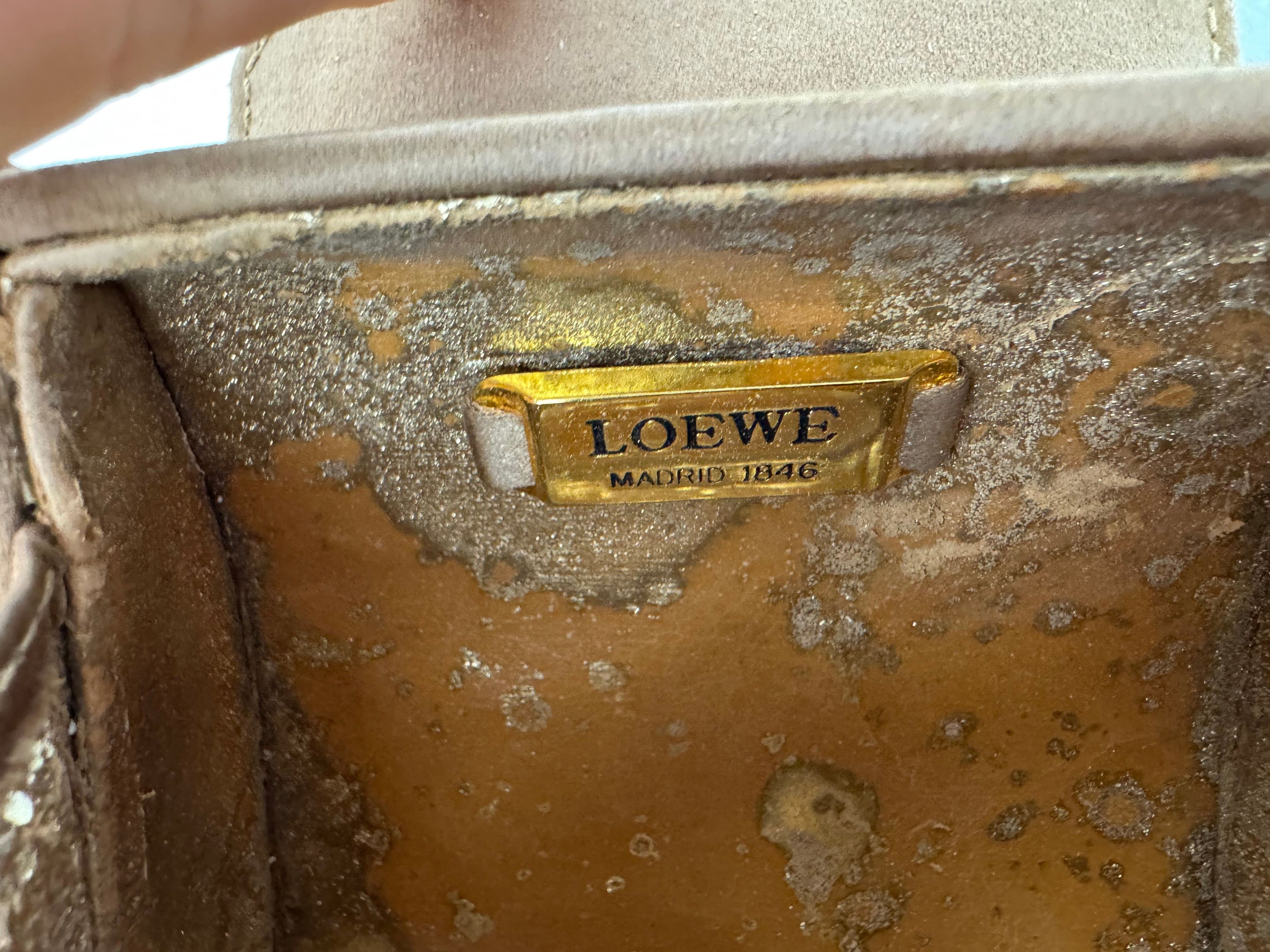 Loewe Vintage Madrid 2Way Crossbody Bag Gold Size ONE SIZE - 9 Thumbnail