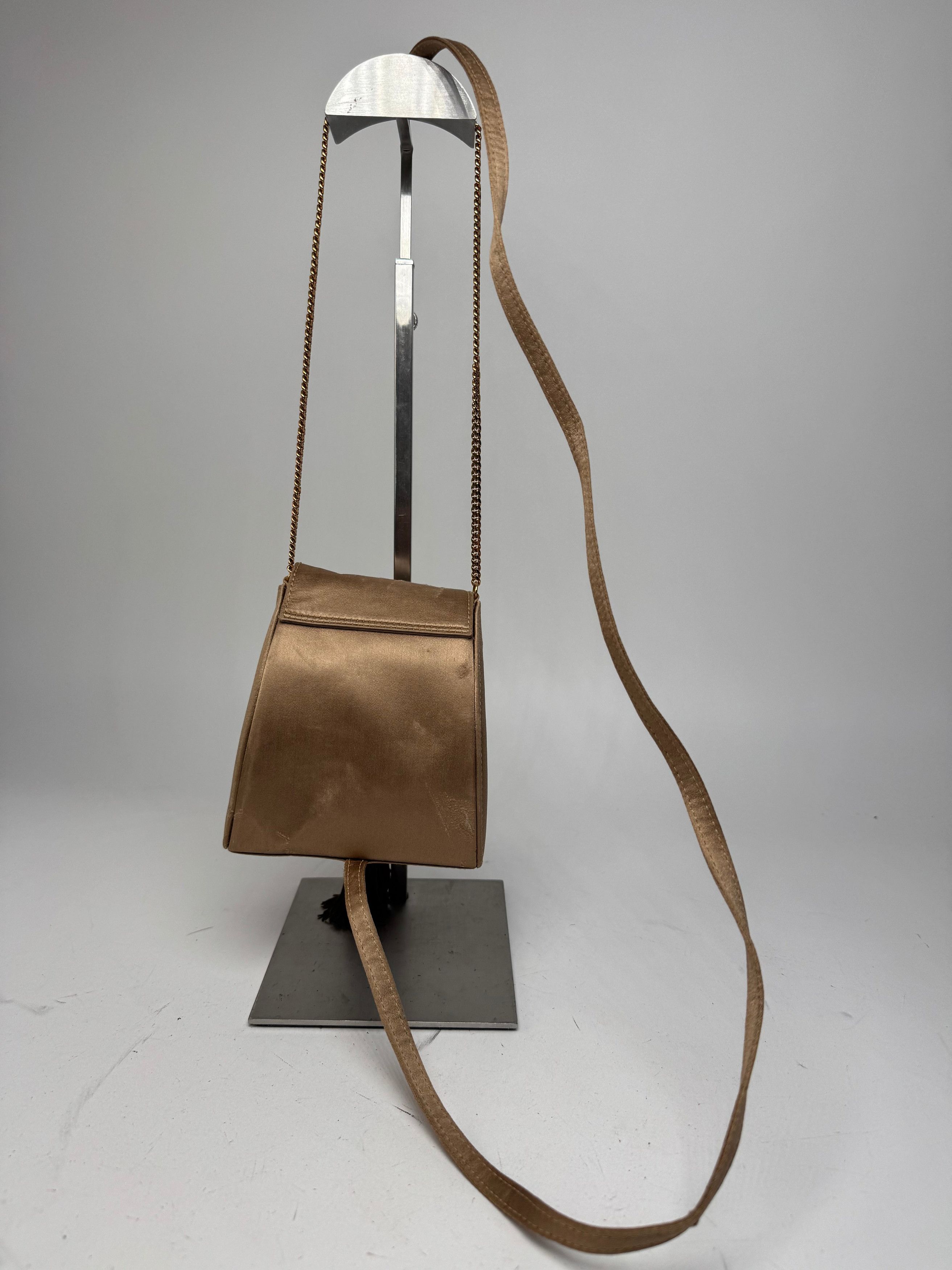 Loewe Vintage Madrid 2Way Crossbody Bag Gold Size ONE SIZE - 2 Thumbnail