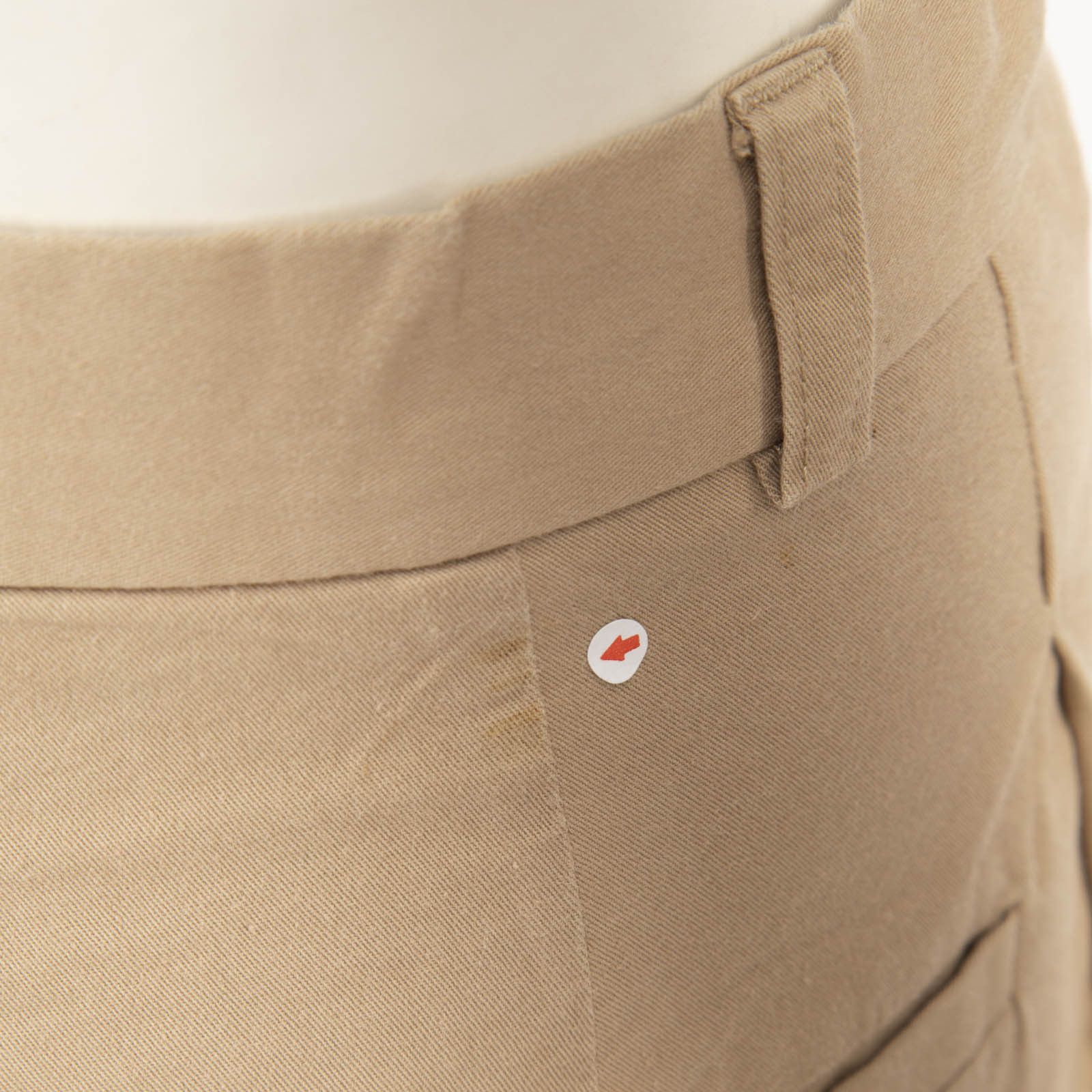 Joseph Beige High Waisted Straight Leg Trousers Size 26" / US 2 / IT 38 - 4 Thumbnail