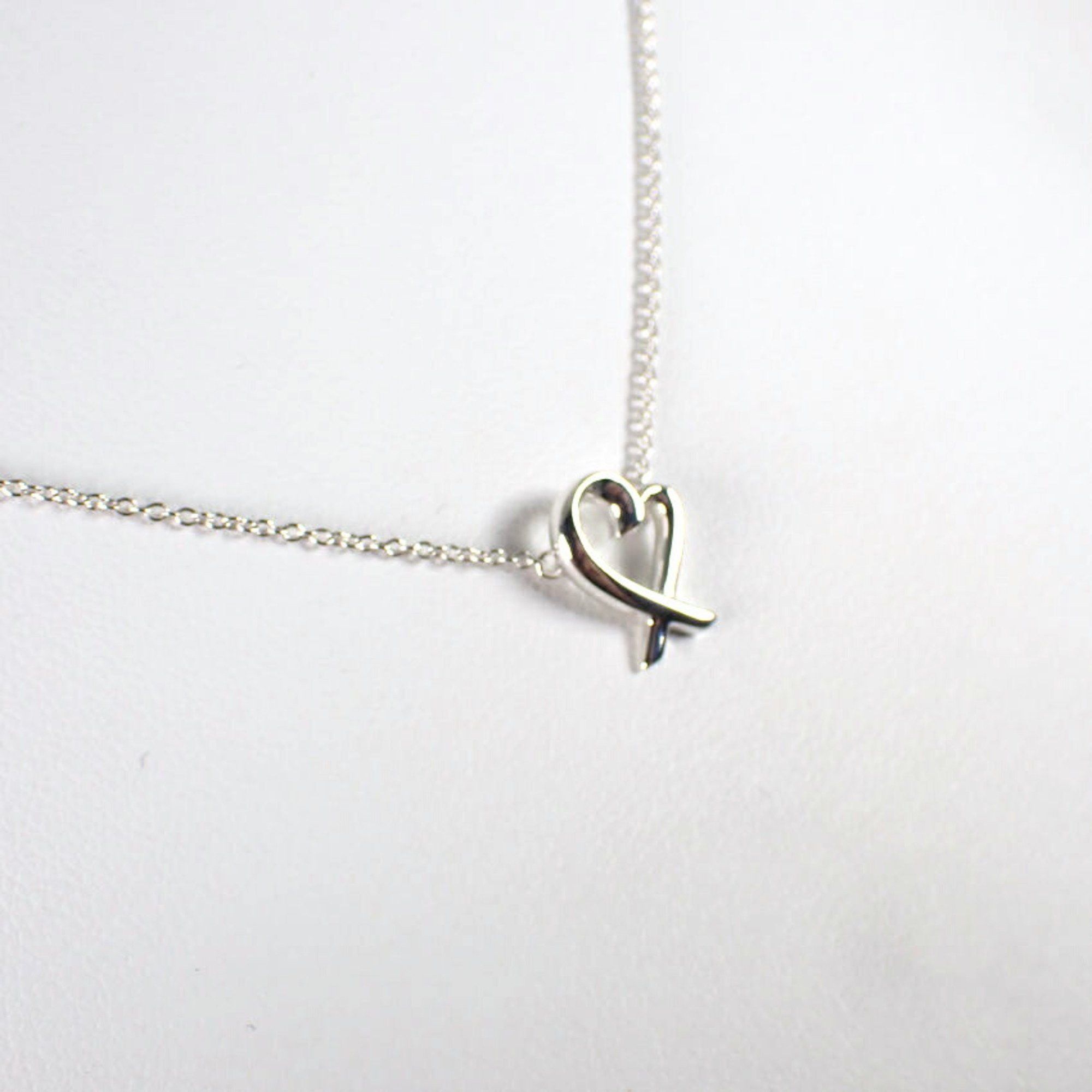Tiffany & Co. TIFFANY 925 Loving Heart Pendant Necklace Size ONE SIZE - 4 Thumbnail