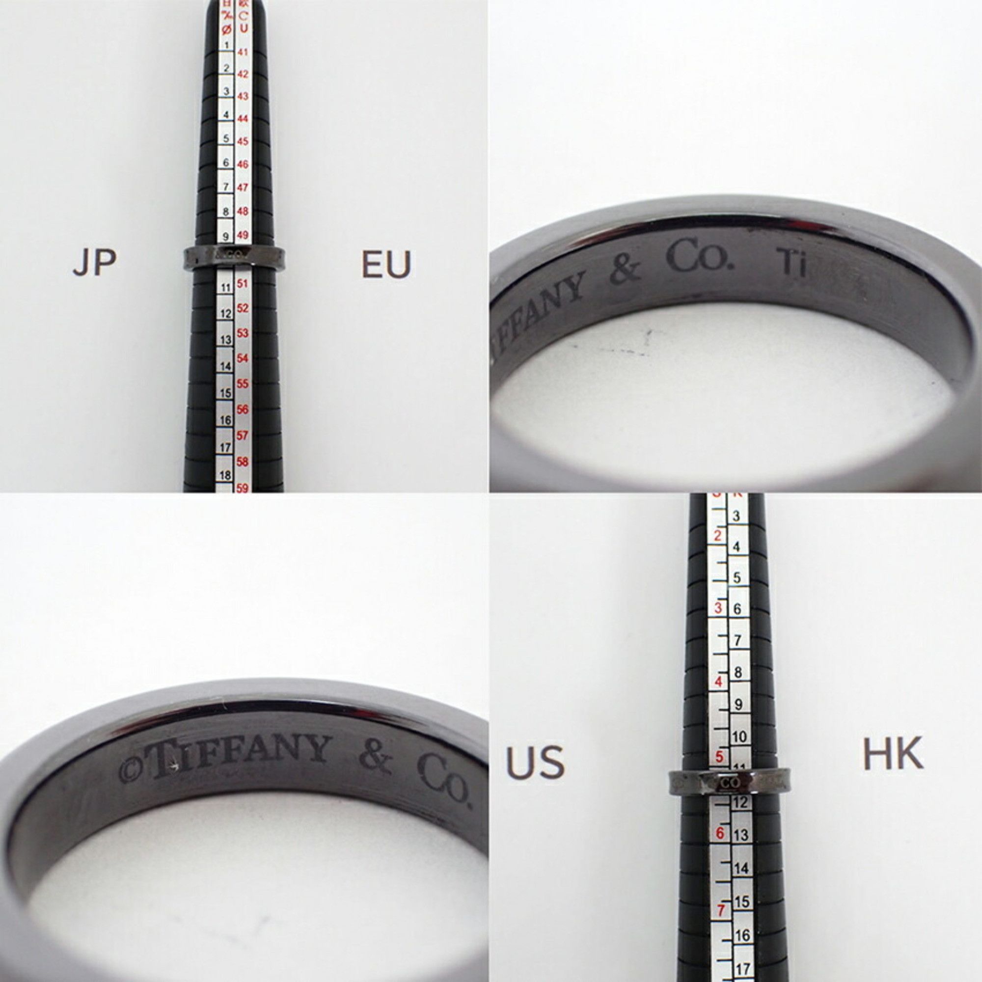 Tiffany & Co. TIFFANY 925 Titanium 1837 Ring Size 10 Size ONE SIZE - 9 Thumbnail