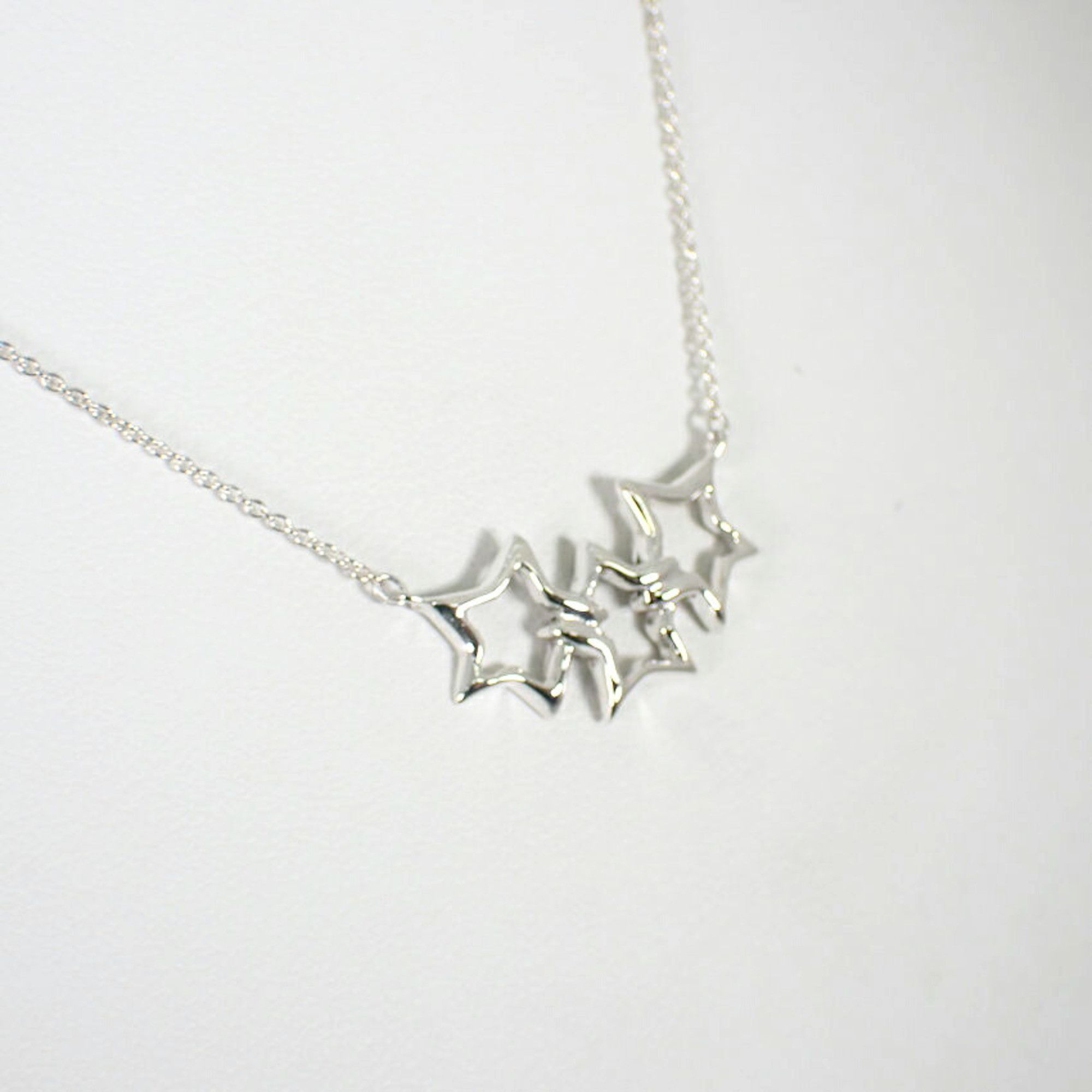 Tiffany & Co. TIFFANY 925 Triple Star Necklace Size ONE SIZE - 4 Thumbnail