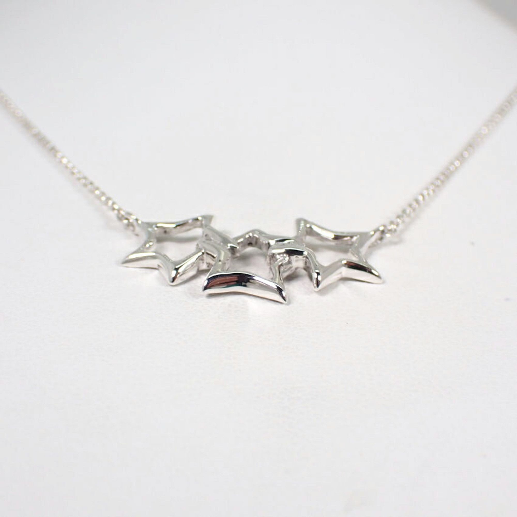 Tiffany & Co. TIFFANY 925 Triple Star Necklace Size ONE SIZE - 5 Thumbnail