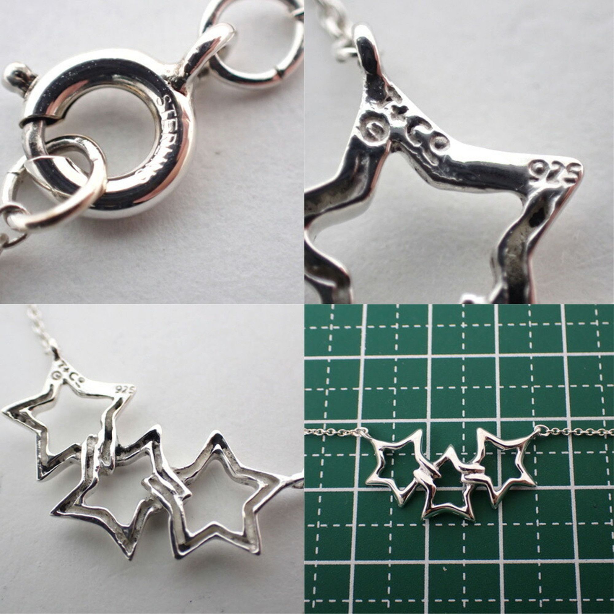 Tiffany & Co. TIFFANY 925 Triple Star Necklace Size ONE SIZE - 9 Thumbnail