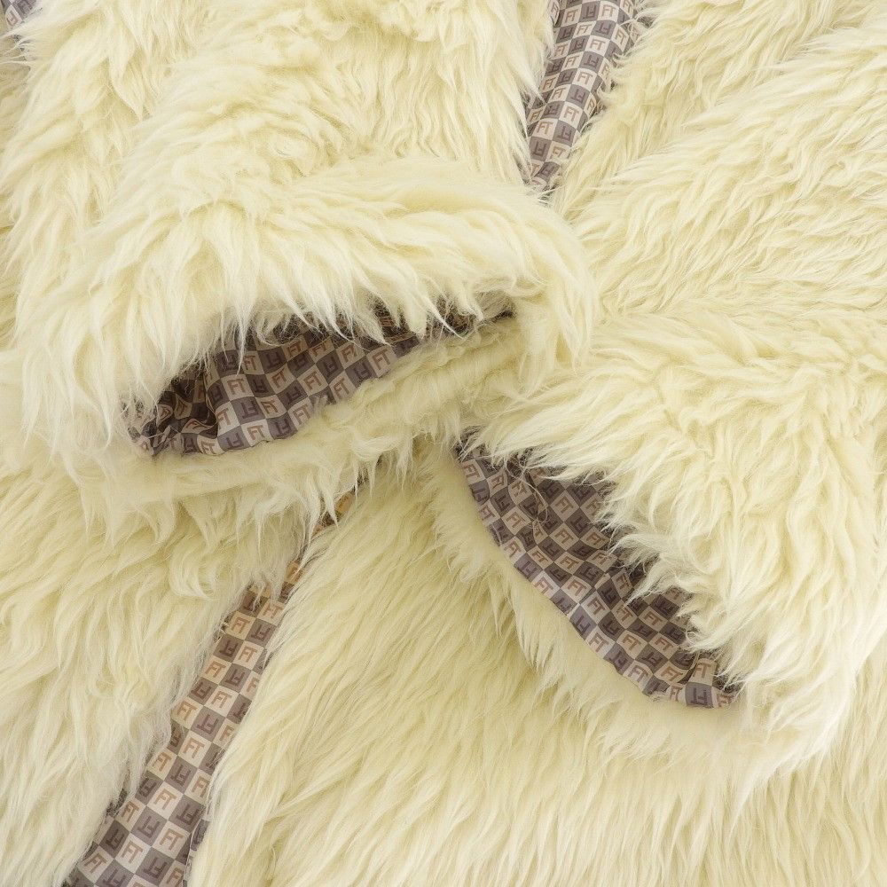 Other Other FUMIE TANAKA fur hood coat faux fur long hooded coat Others Outerwear F23A-01 DUTY FREE for USA Size ONE SIZE - 4 Thumbnail