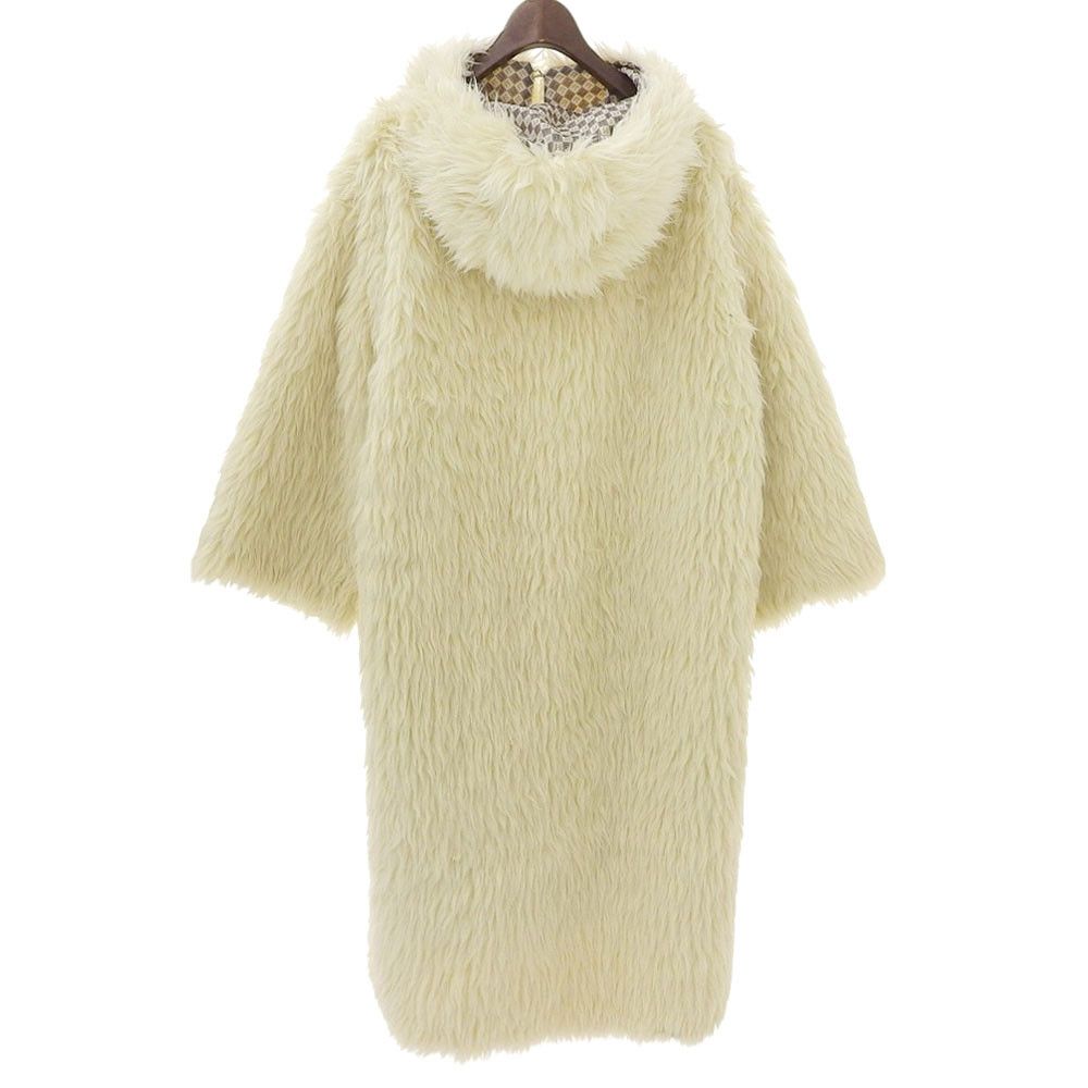 Other Other FUMIE TANAKA fur hood coat faux fur long hooded coat Others Outerwear F23A-01 DUTY FREE for USA Size ONE SIZE - 2 Thumbnail